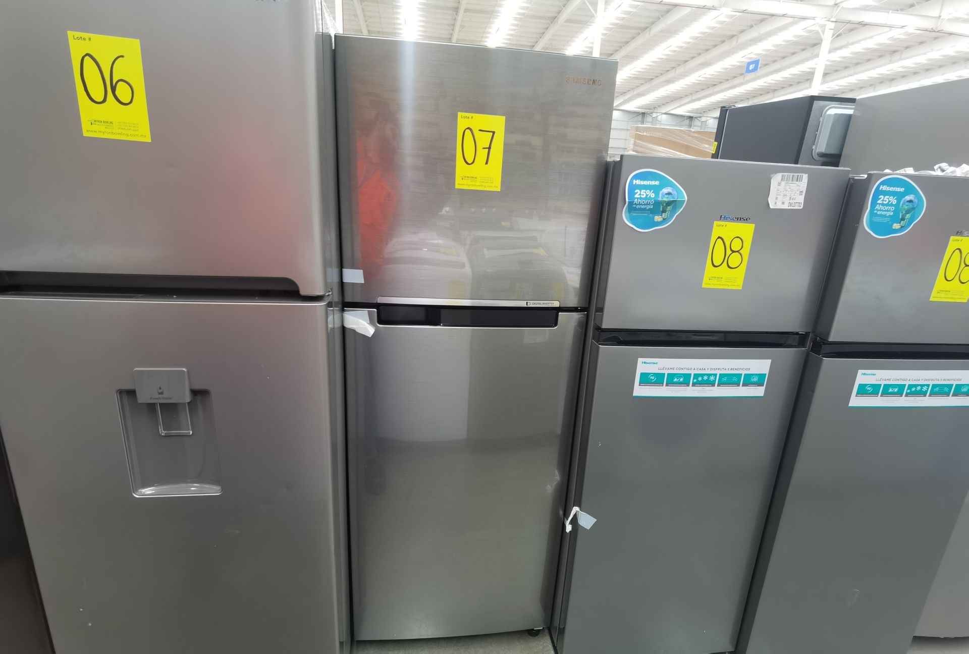 1 Refrigerador Marca SAMSUNG, Modelo RT29A500JS8, No de serie 0BDT4BAT601360D, Color Gris, LB - Image 2 of 9