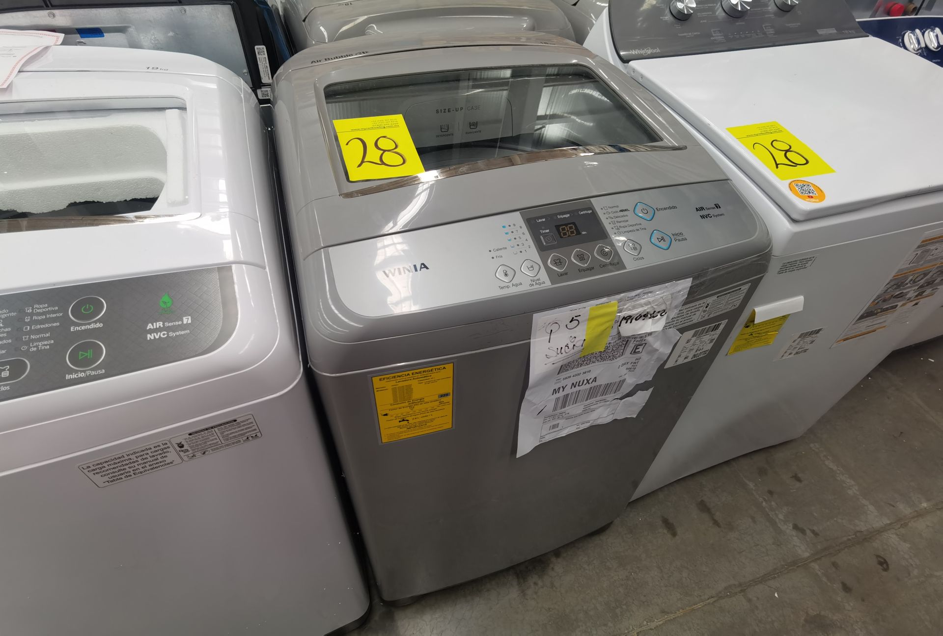 Lote de 2 Lavadoras contiene: 1 Lavadora de 18 Kg, Marca Whirlpool , Modelo 8MWTW1823WJM0 , No - Image 2 of 11