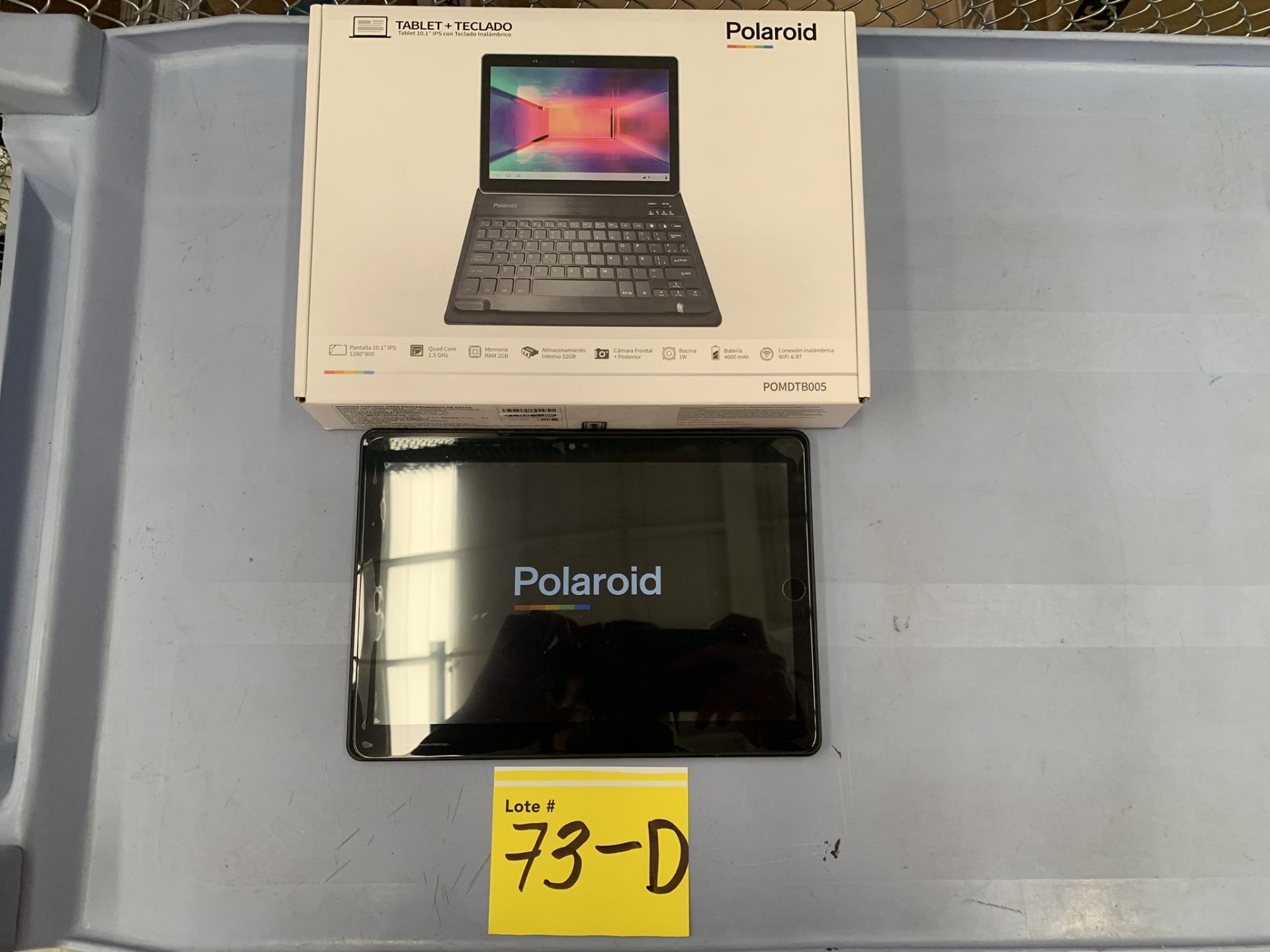 Lote De 3 Tablets Contiene: 1 Laptop + Teclado Marca Polaroid Modelo POMDTB005, Serie N/D, Colo - Image 2 of 17