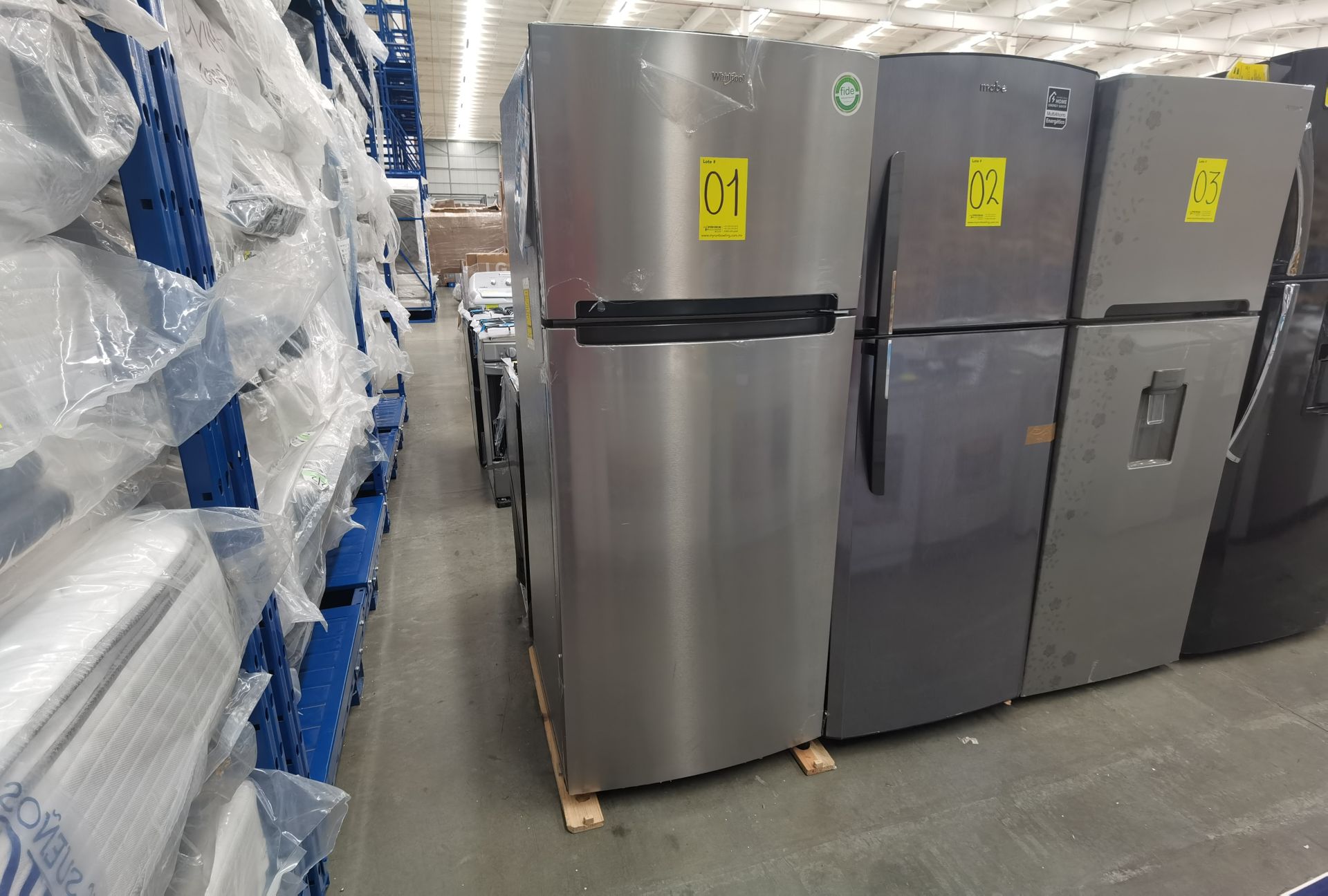 1 Refrigerador Marca WHIRLPOOL, Modelo WT1818A, No de serie VSB2878856, Color Gris, LB-566399, - Image 2 of 6