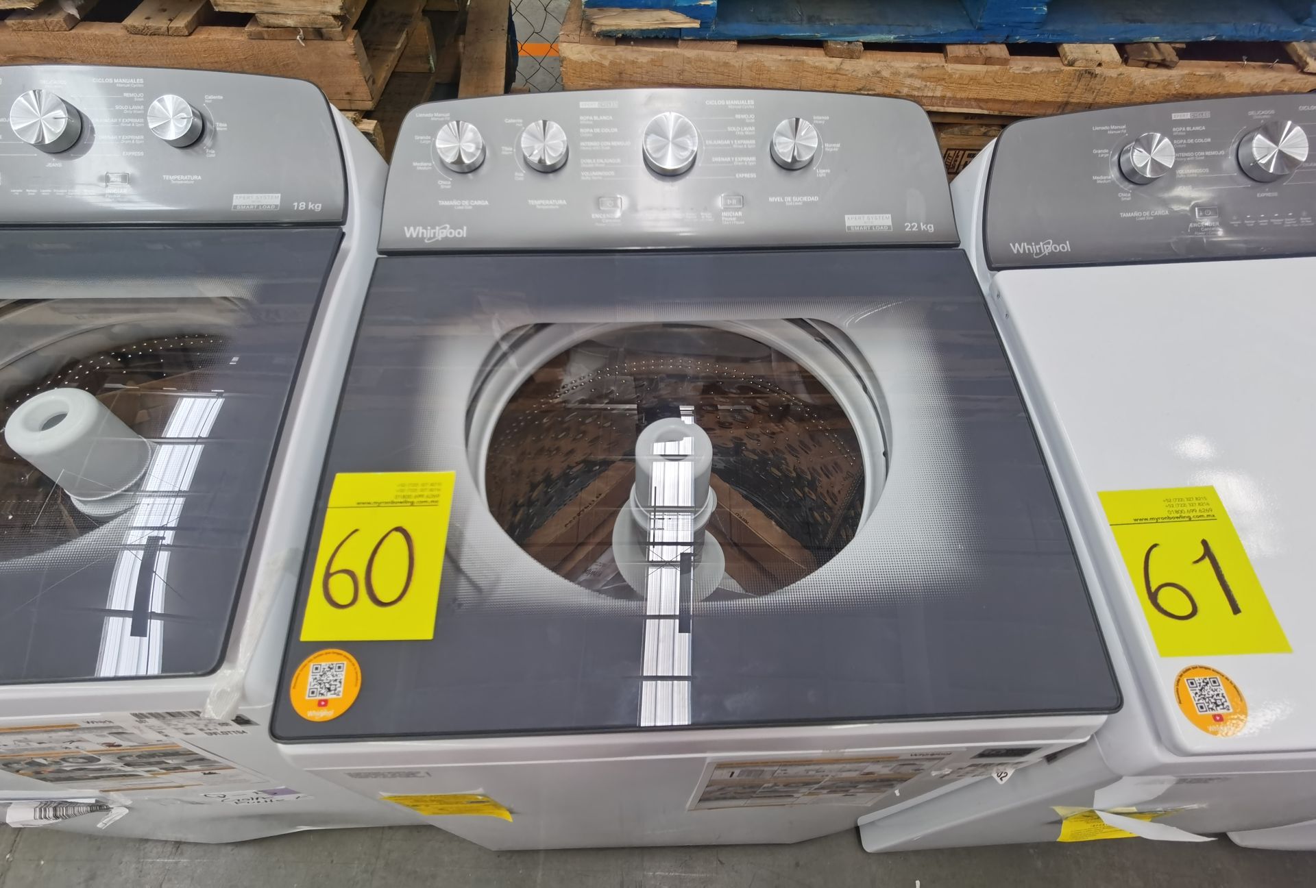 Lote de 2 Lavadoras contiene: 1 Lavadora de 22 Kg, Marca Whirlpool , Modelo 8MWTW2224WJM0 , No - Image 9 of 11