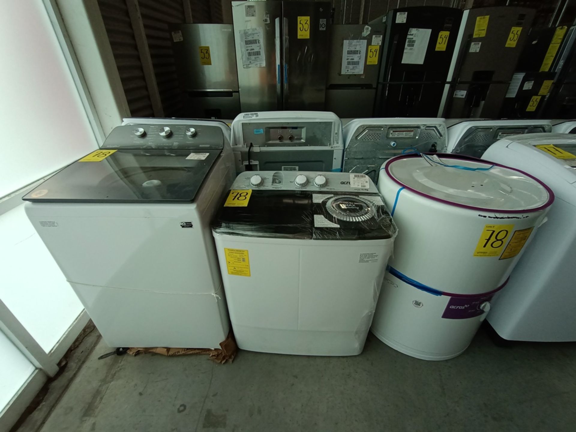 Lote de 3 Lavadoras contiene: 1 Lavadora de 18 Kg, Marca Whirlpool, Modelo 8MWTW1823WJM0, No de - Image 2 of 20