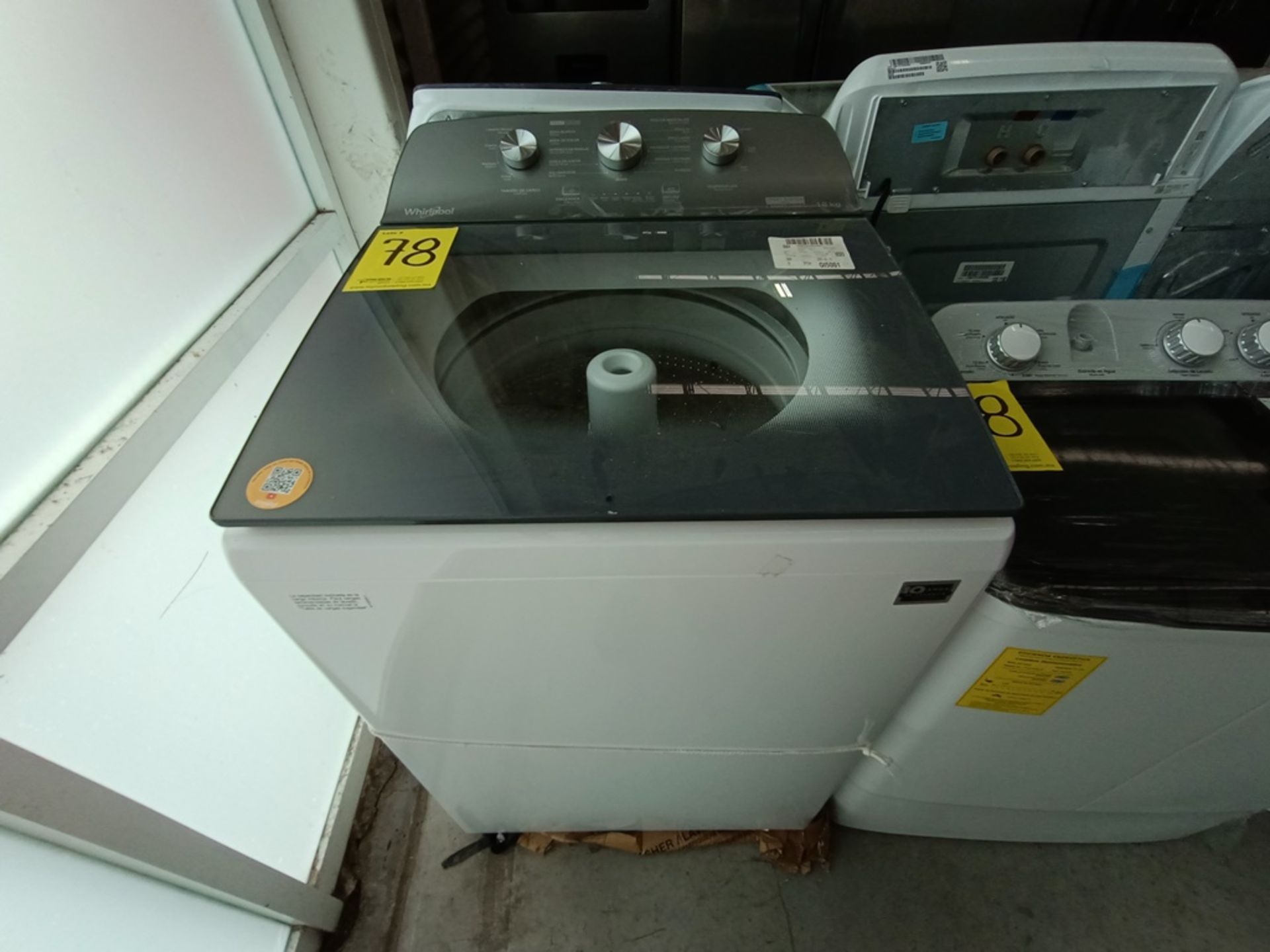 Lote de 3 Lavadoras contiene: 1 Lavadora de 18 Kg, Marca Whirlpool, Modelo 8MWTW1823WJM0, No de - Image 8 of 20