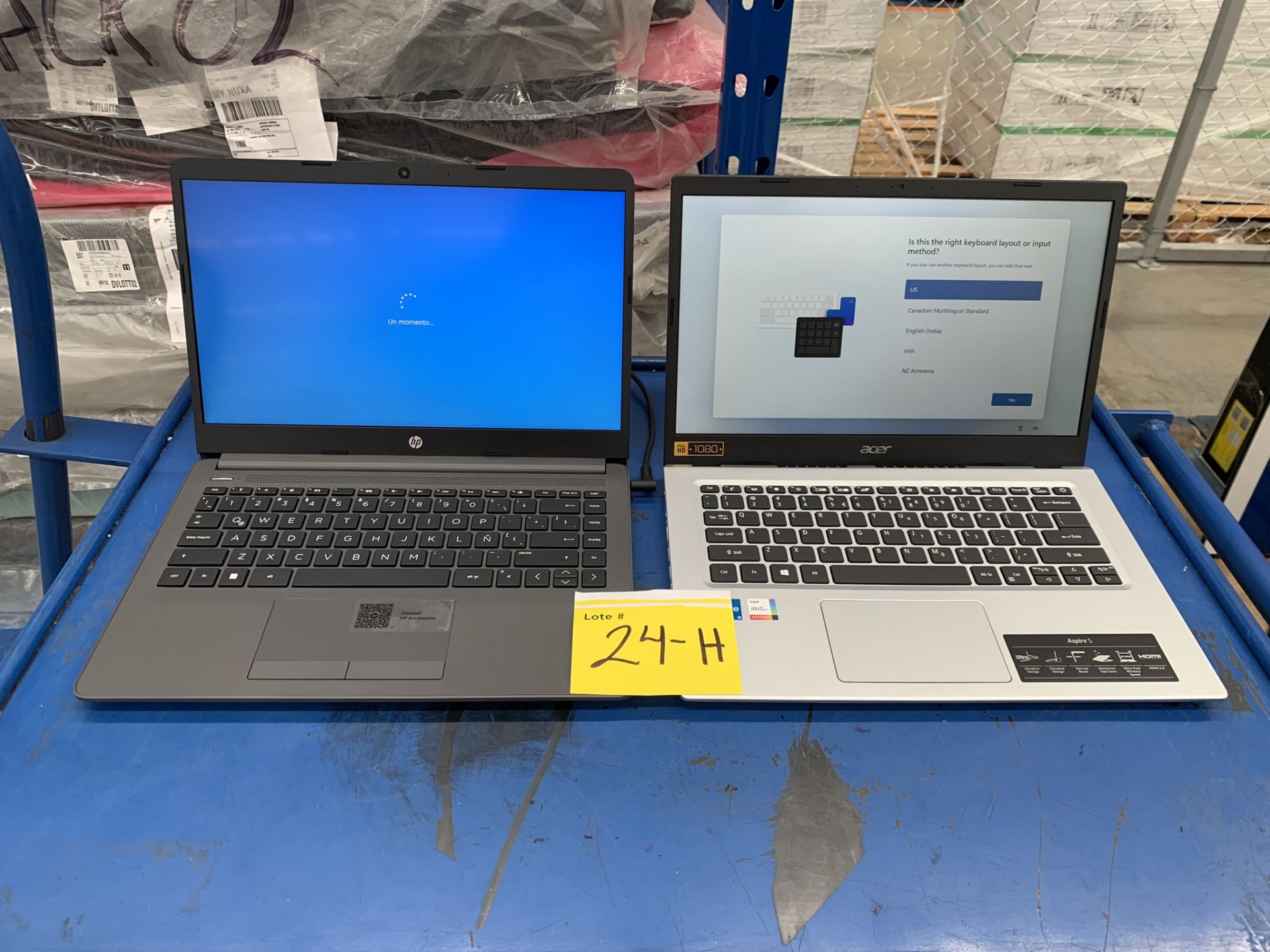 Lote De 3 Laptops Contiene: 1 Laptop Marca Acer Modelo Aspire 5 Serie 1022F3400 Color Gris So Windo