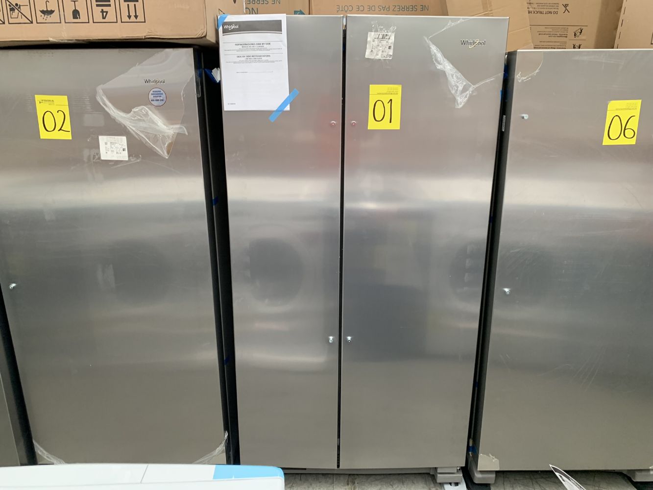 Walmart and Ecommerce New Equipment Auction- Refrigerators, Freezers, Cooktops, Ovens, Stovetops, Furniture, Mattresses, Washer & Dryers