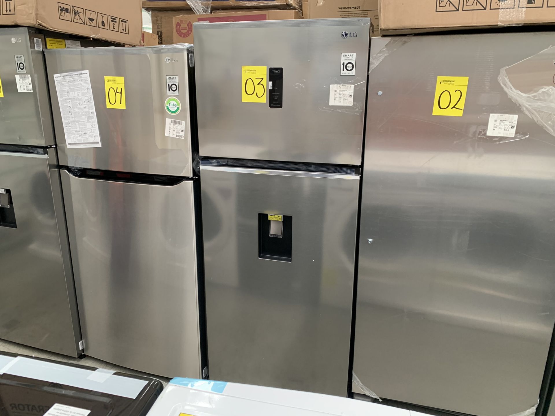 1 Refrigerador con dispensador de agua Marca LG, Modelo VT40AWP, No de serie 205MRSS3V726, Color Gr - Image 6 of 8