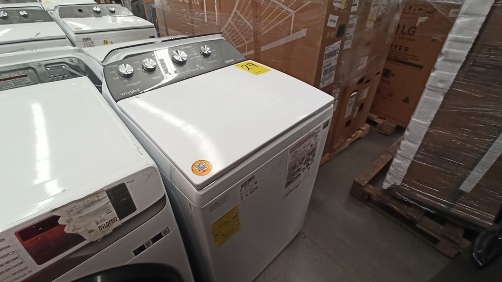 Lote De 2 Lavadoras Contiene: 1 Lavadora De 18Kg, Marca WHIRLPOOL, Modelo 8MWTW1813MJM1, No De - Image 14 of 18