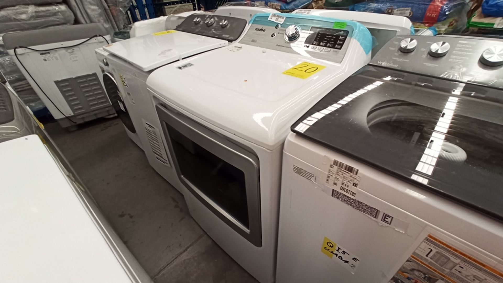 Lote De Lavadora + Secadora Contiene: 1 Lavadora De 22Kg, Marca WHIRLPOOL, Modelo 8MWTW2224WJM, - Image 3 of 18