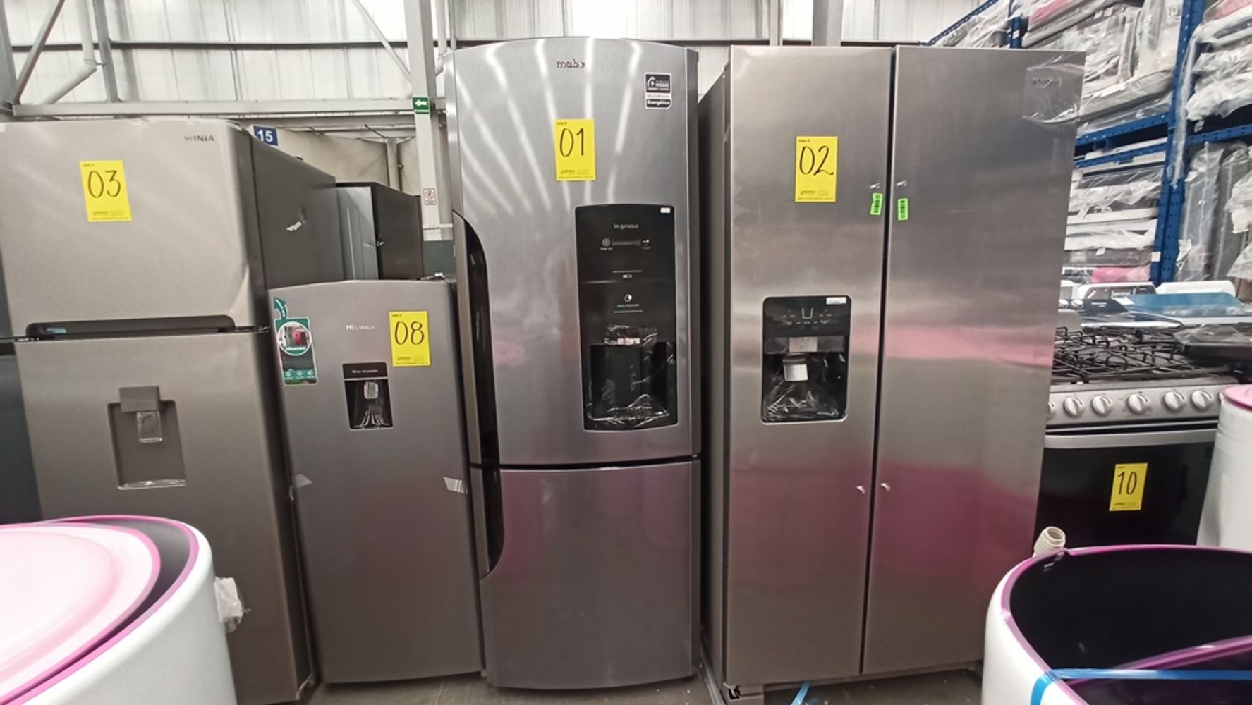 2 Days Auction Returns & Exchange Auction - Refrigerators, Freezers, Cooktops, Ovens, Stovetops, Furniture, Mattresses, Washers & Dryers