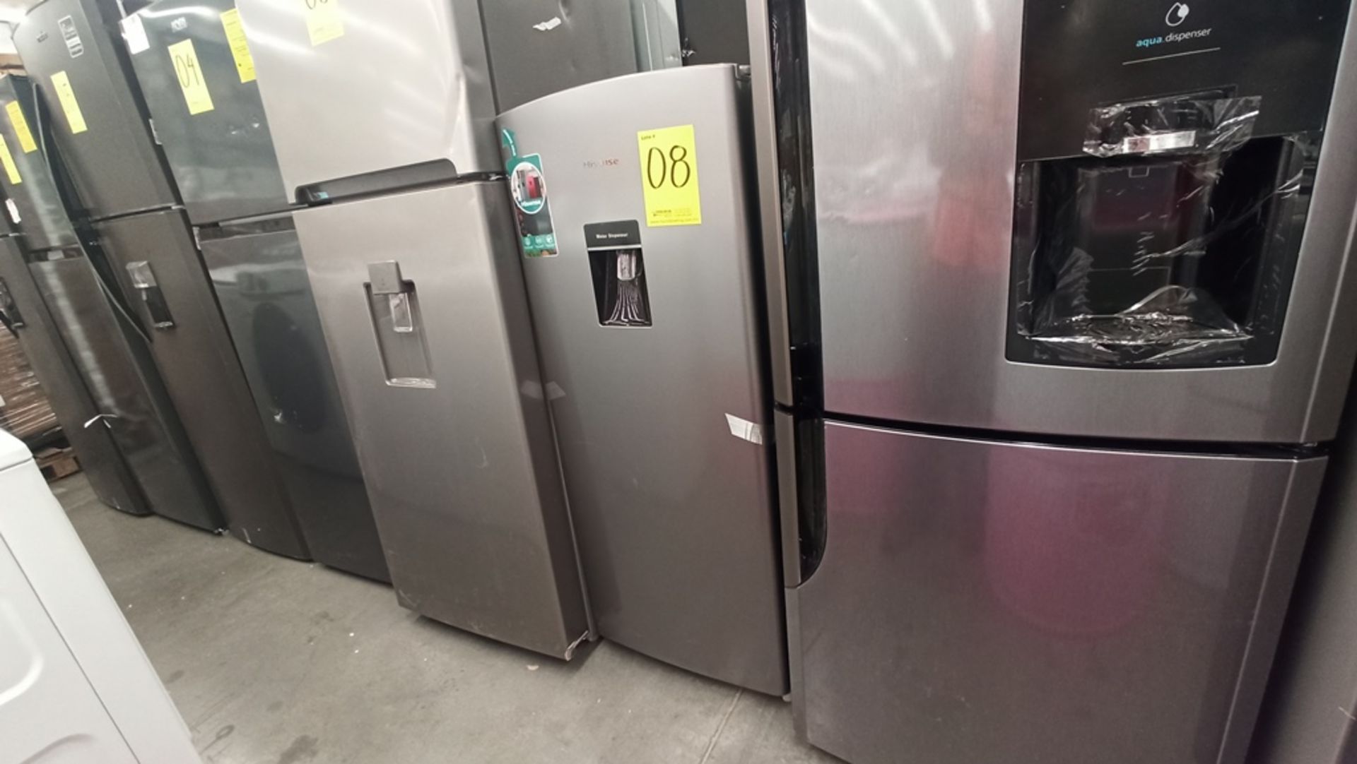 Lote De 2 Refrigeradores Contiene: 1 Refrigerador Marca HISENSE, Modelo RR63D6WGX, No De Serie - Image 12 of 18