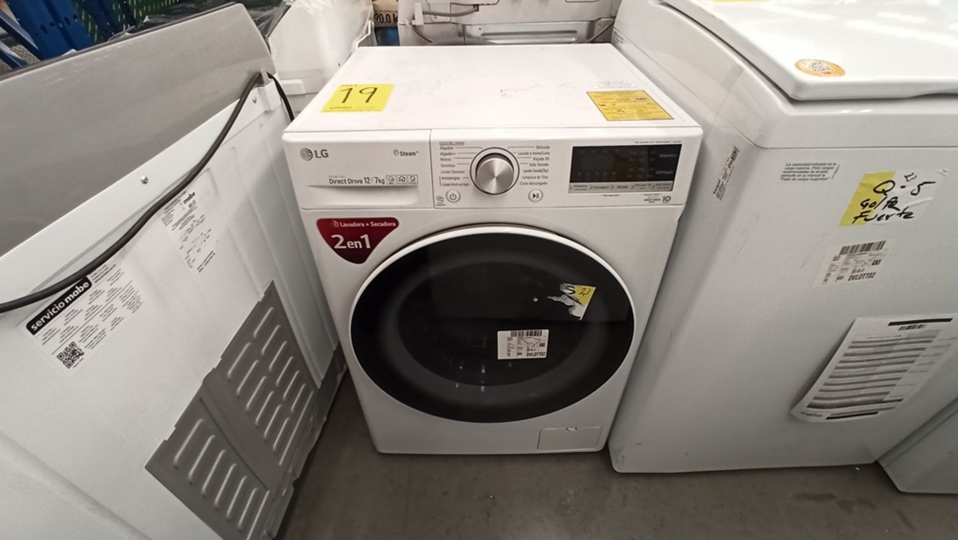 Lote De 2 Lavadoras Contiene: 1 Lavadora De 18Kg, Marca WHIRLPOOL, Modelo 8MWTW1813MJM1, No De - Image 2 of 19