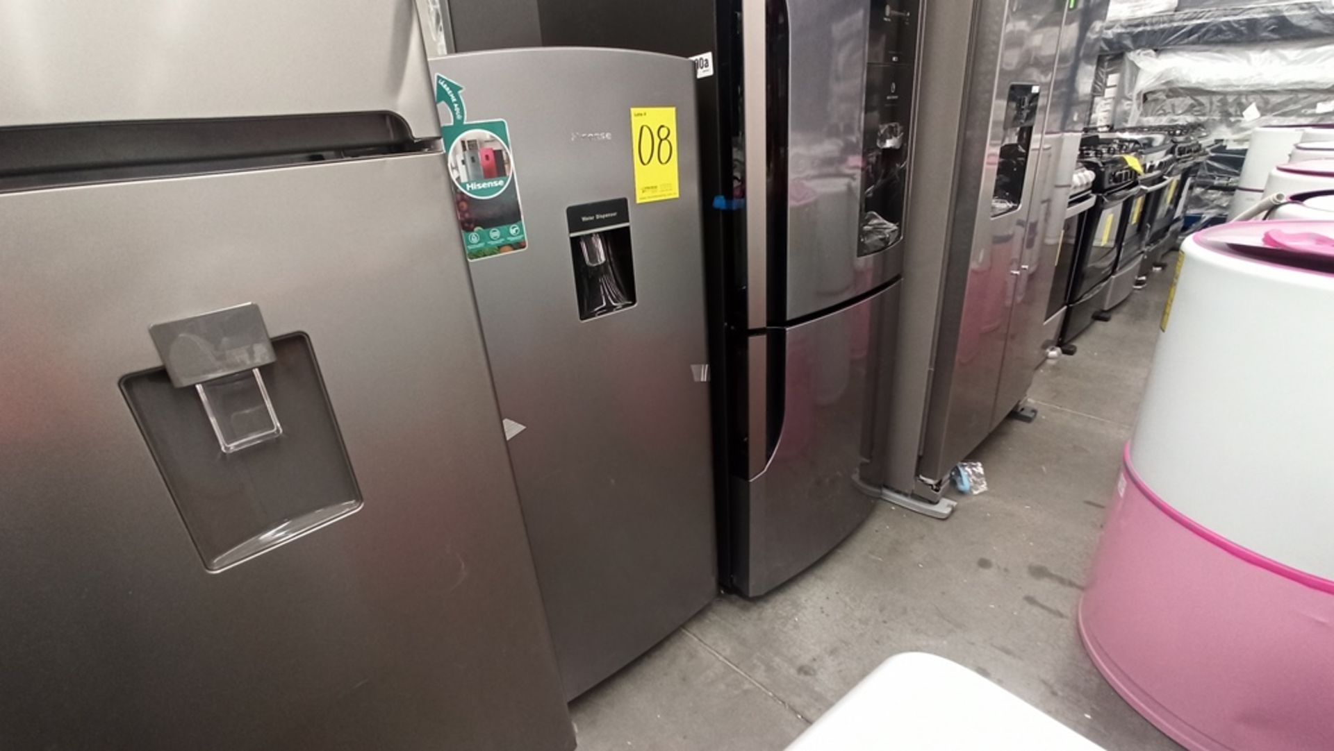 Lote De 2 Refrigeradores Contiene: 1 Refrigerador Marca HISENSE, Modelo RR63D6WGX, No De Serie - Image 14 of 18