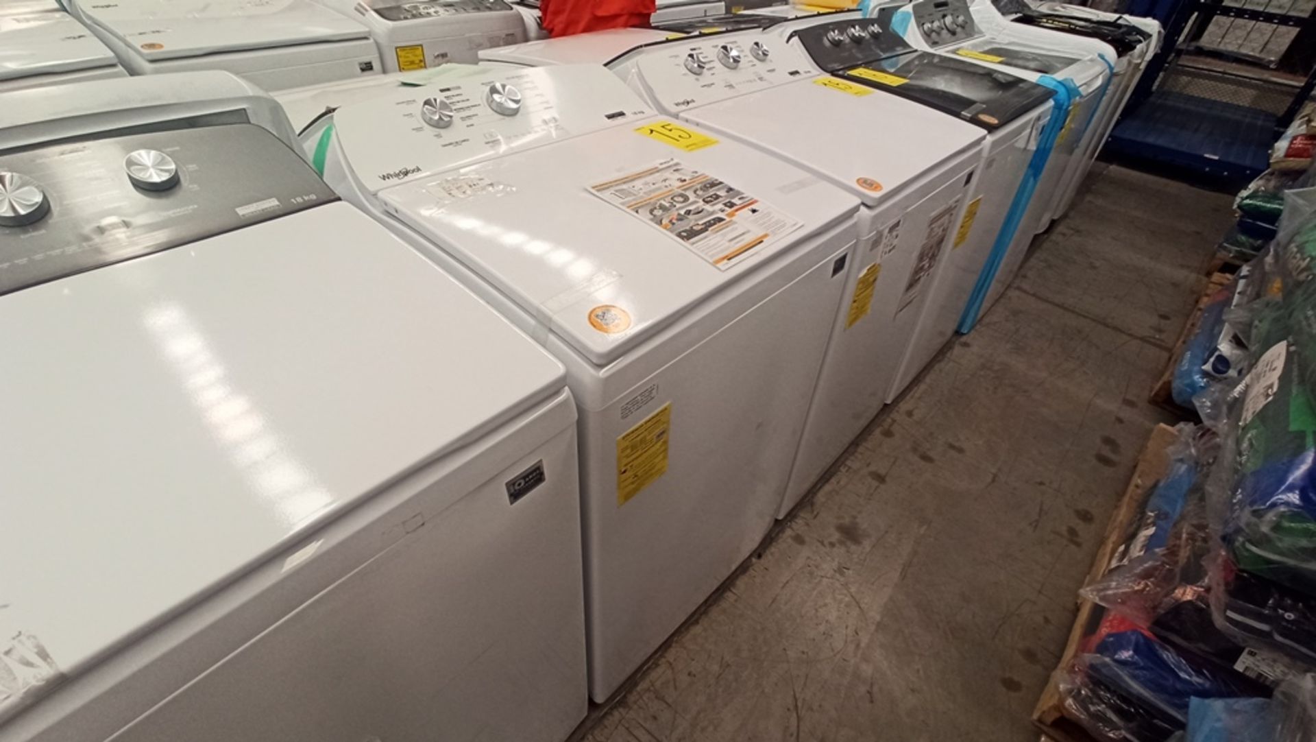 Lote De 2 Lavadoras Contiene: 1 Lavadora De 16Kg, Marca WHIRLPOOL, Modelo 8MWTW1612MJQ1, No De - Image 5 of 18