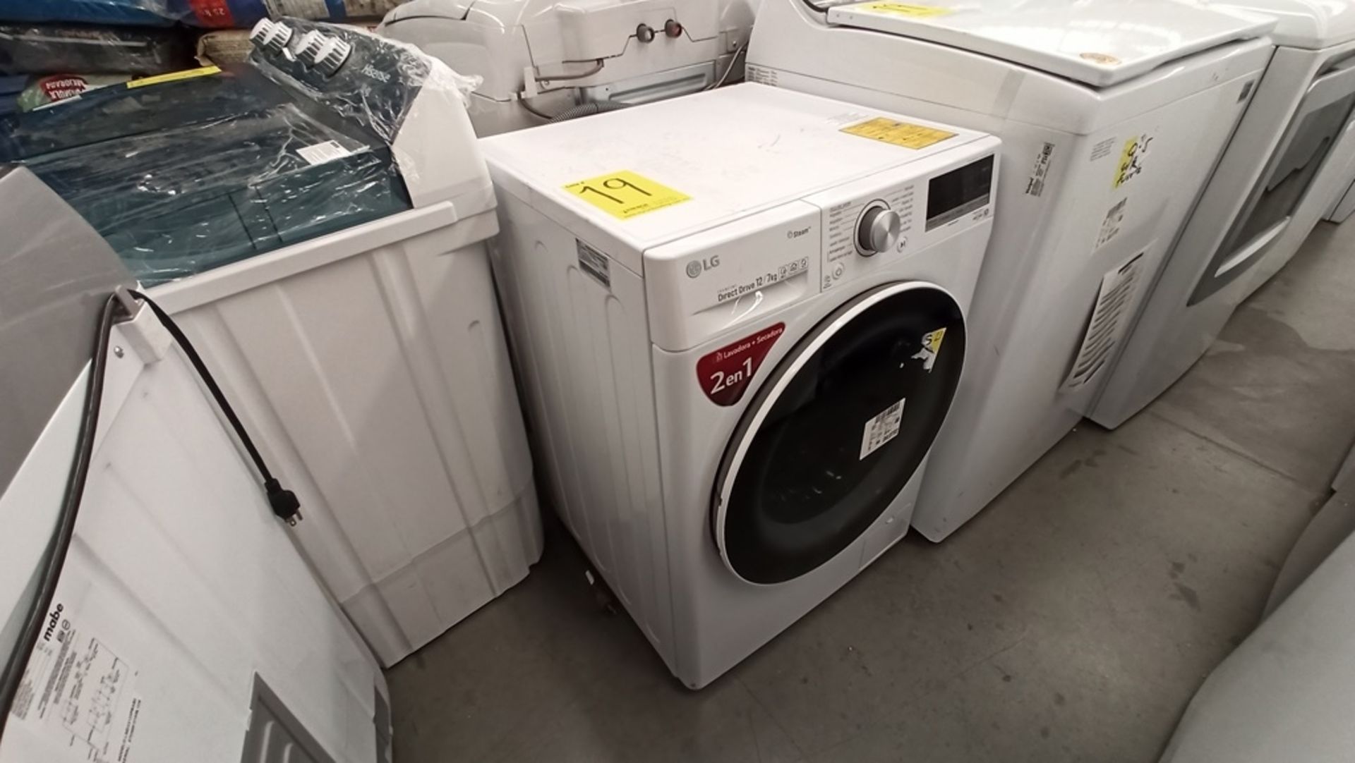 Lote De 2 Lavadoras Contiene: 1 Lavadora De 18Kg, Marca WHIRLPOOL, Modelo 8MWTW1813MJM1, No De - Image 6 of 19