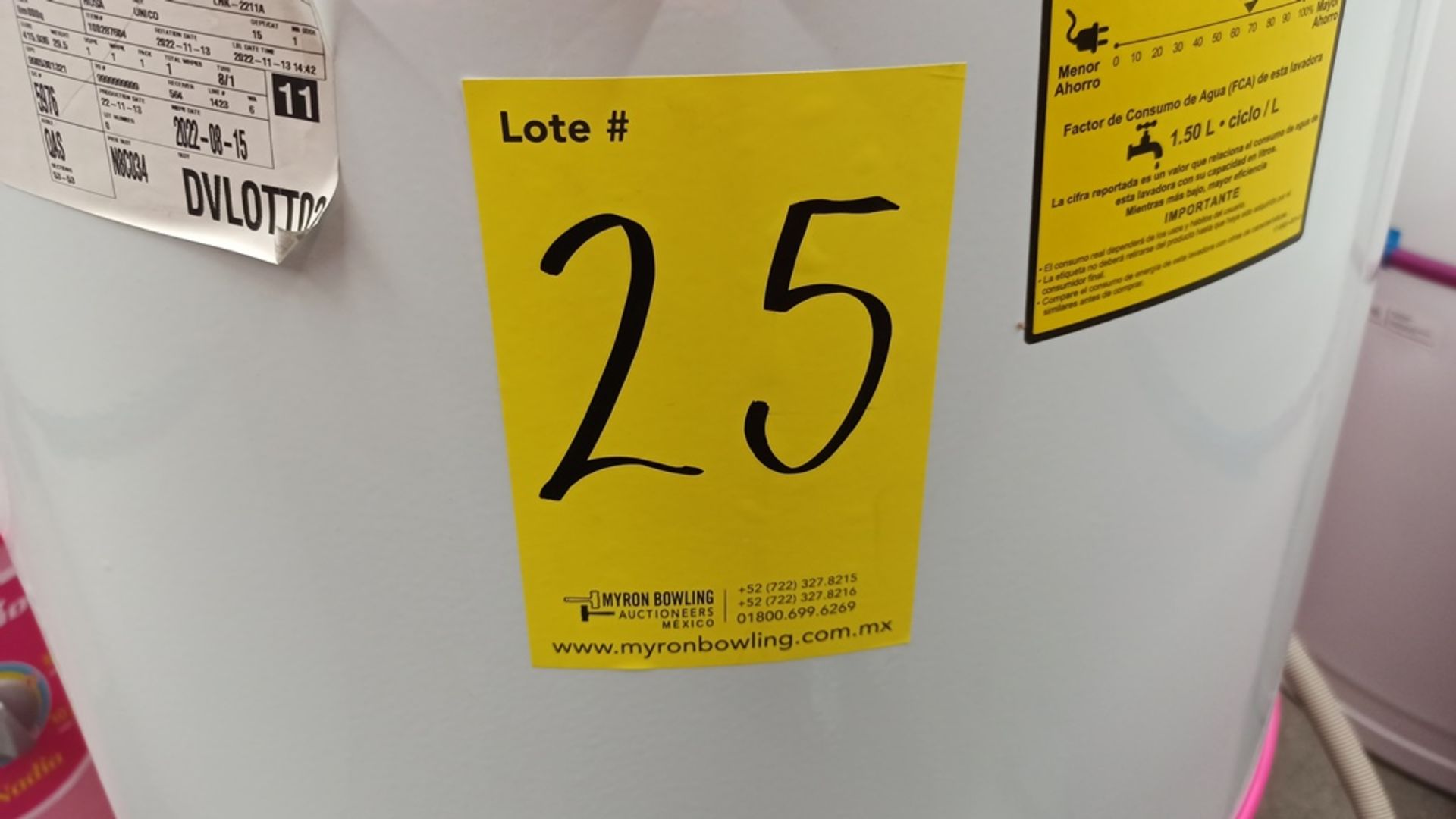 Lote De 3 Lavadoras Contiene: 1 Lavadora De 22Kg, Marca ACROSS, Modelo ALF2253EB, No De Serie N - Image 27 of 27