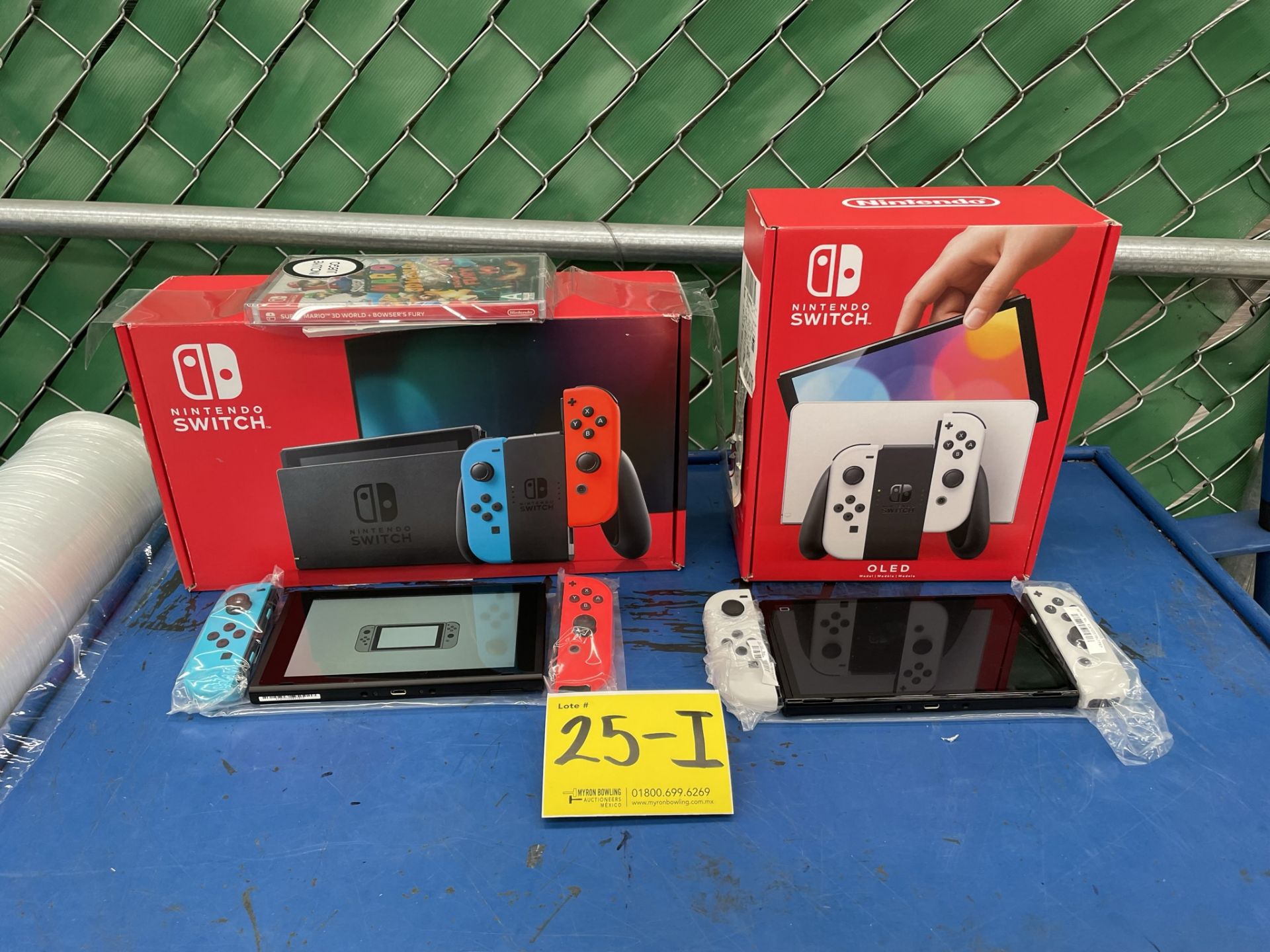 Lote de 2 consolas Nintendo contiene: 1 Consola Marca NINTENDO, Modelo NINTENDO SWITCH, Serie 82580 - Image 8 of 9