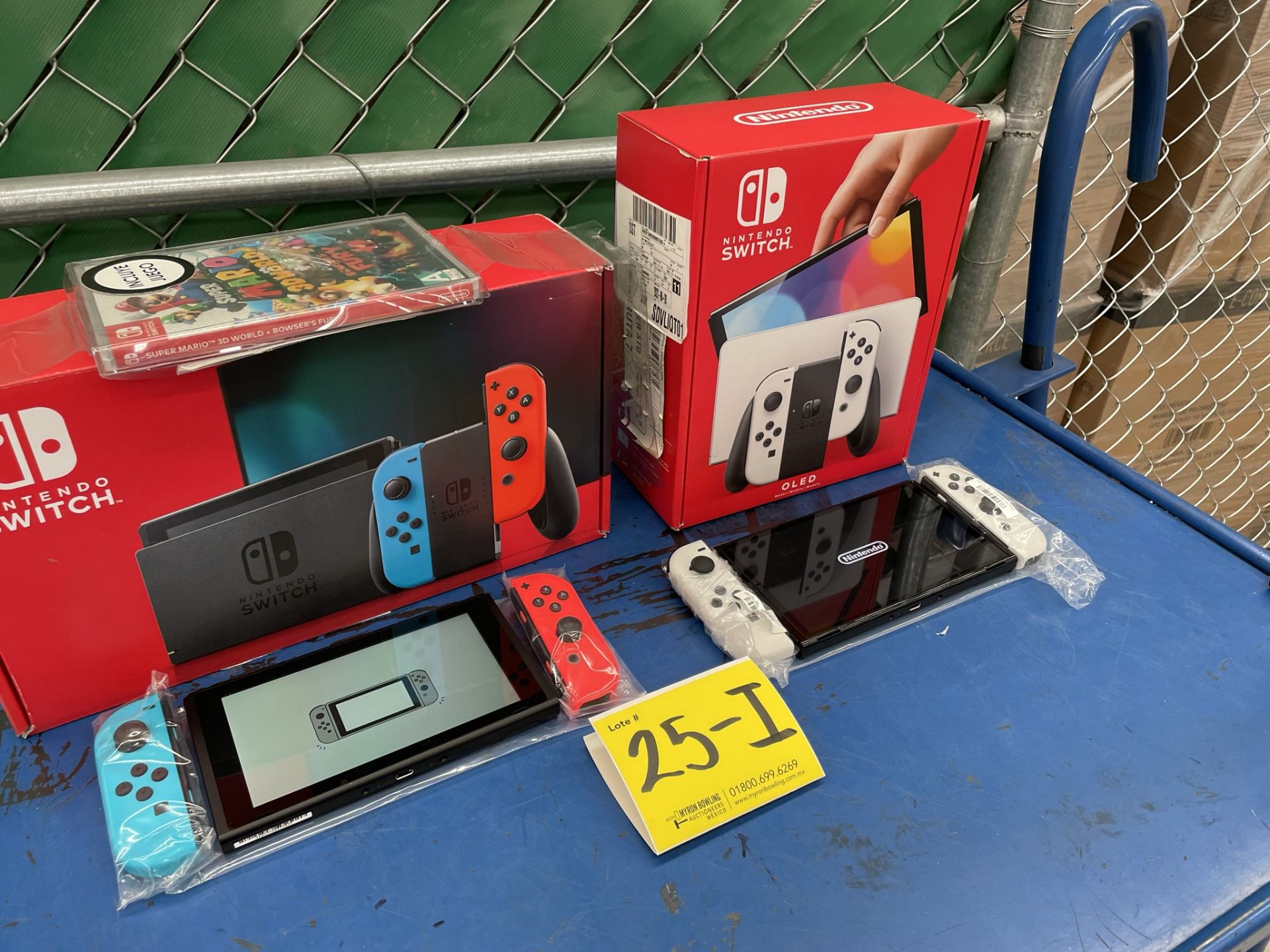 Lote de 2 consolas Nintendo contiene: 1 Consola Marca NINTENDO, Modelo NINTENDO SWITCH, Serie 82580 - Image 6 of 9