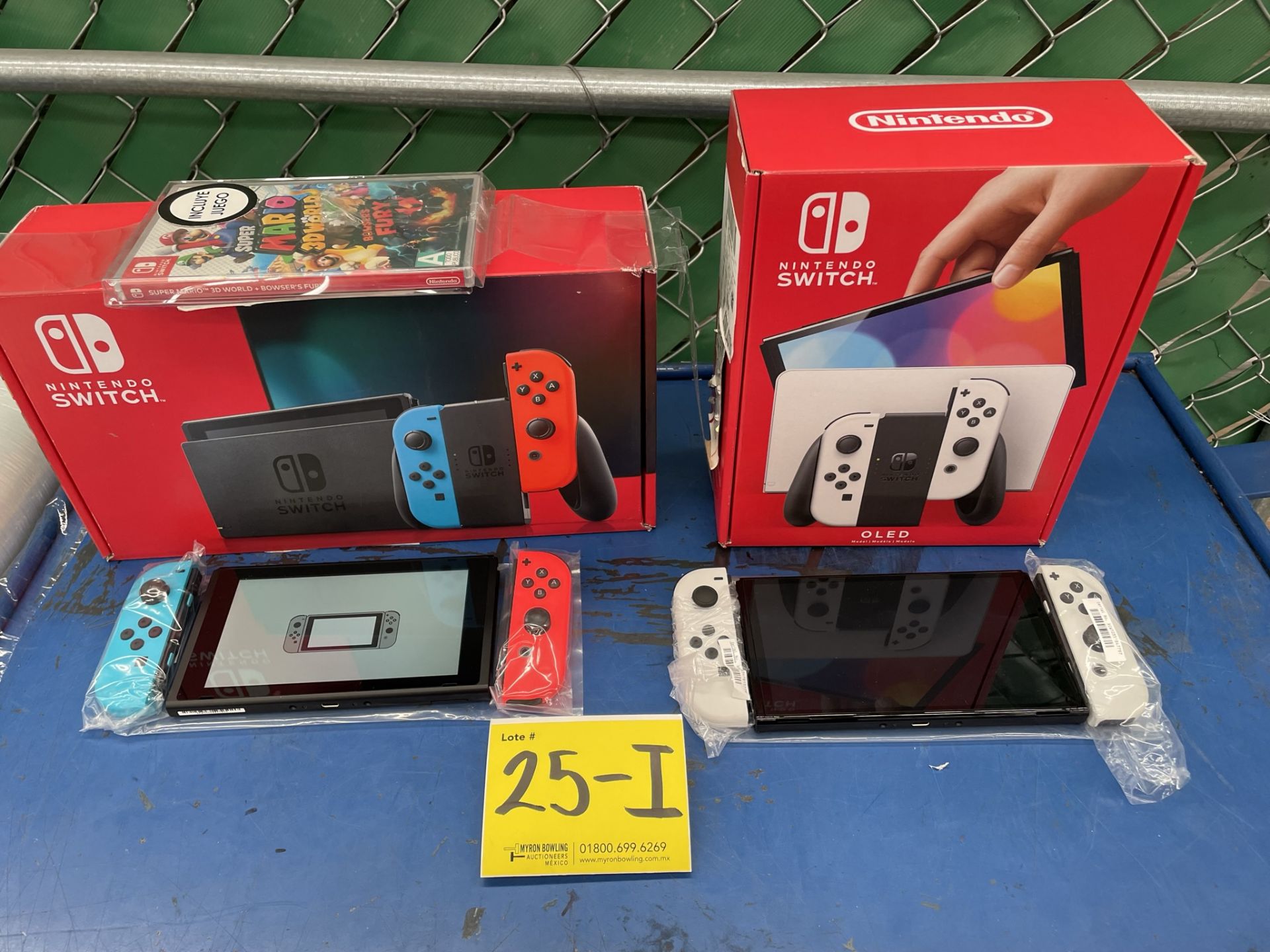 Lote de 2 consolas Nintendo contiene: 1 Consola Marca NINTENDO, Modelo NINTENDO SWITCH, Serie 82580 - Image 2 of 9