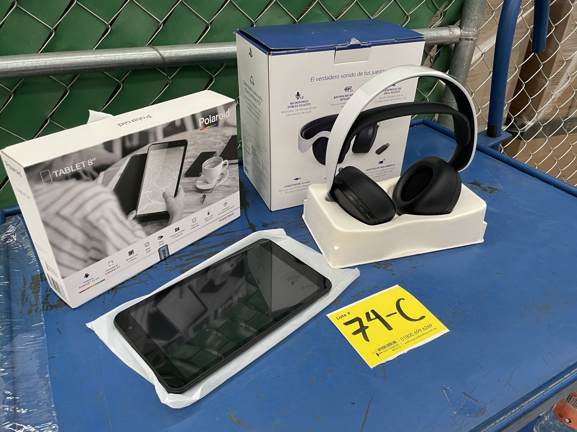 Lote de 1 Tablet + 1 Audífonos contiene: 1 Tablet Marca POLAROID, Modelo POMDTB006, Serie 641553, C - Image 5 of 9