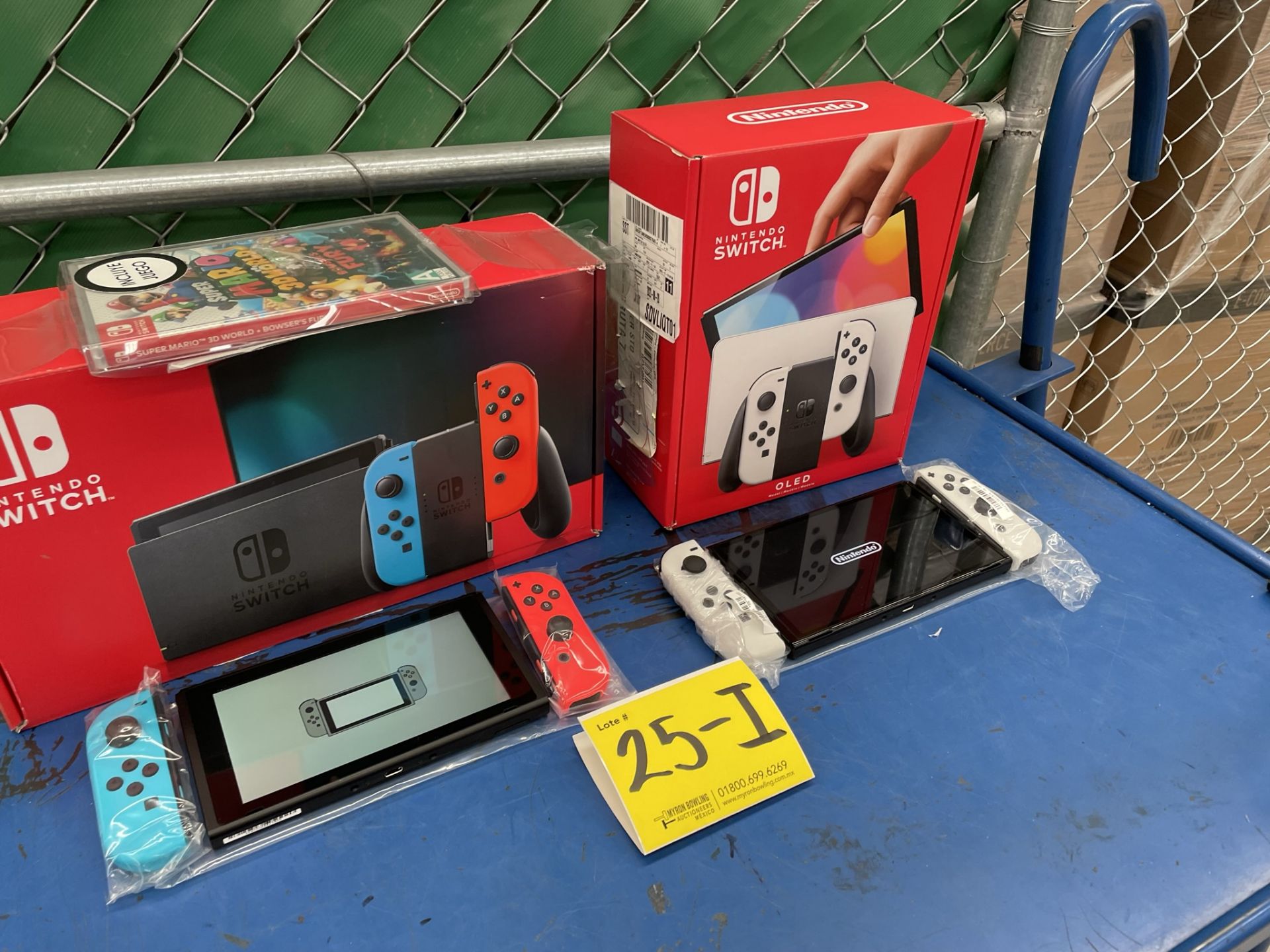 Lote de 2 consolas Nintendo contiene: 1 Consola Marca NINTENDO, Modelo NINTENDO SWITCH, Serie 82580 - Image 5 of 9