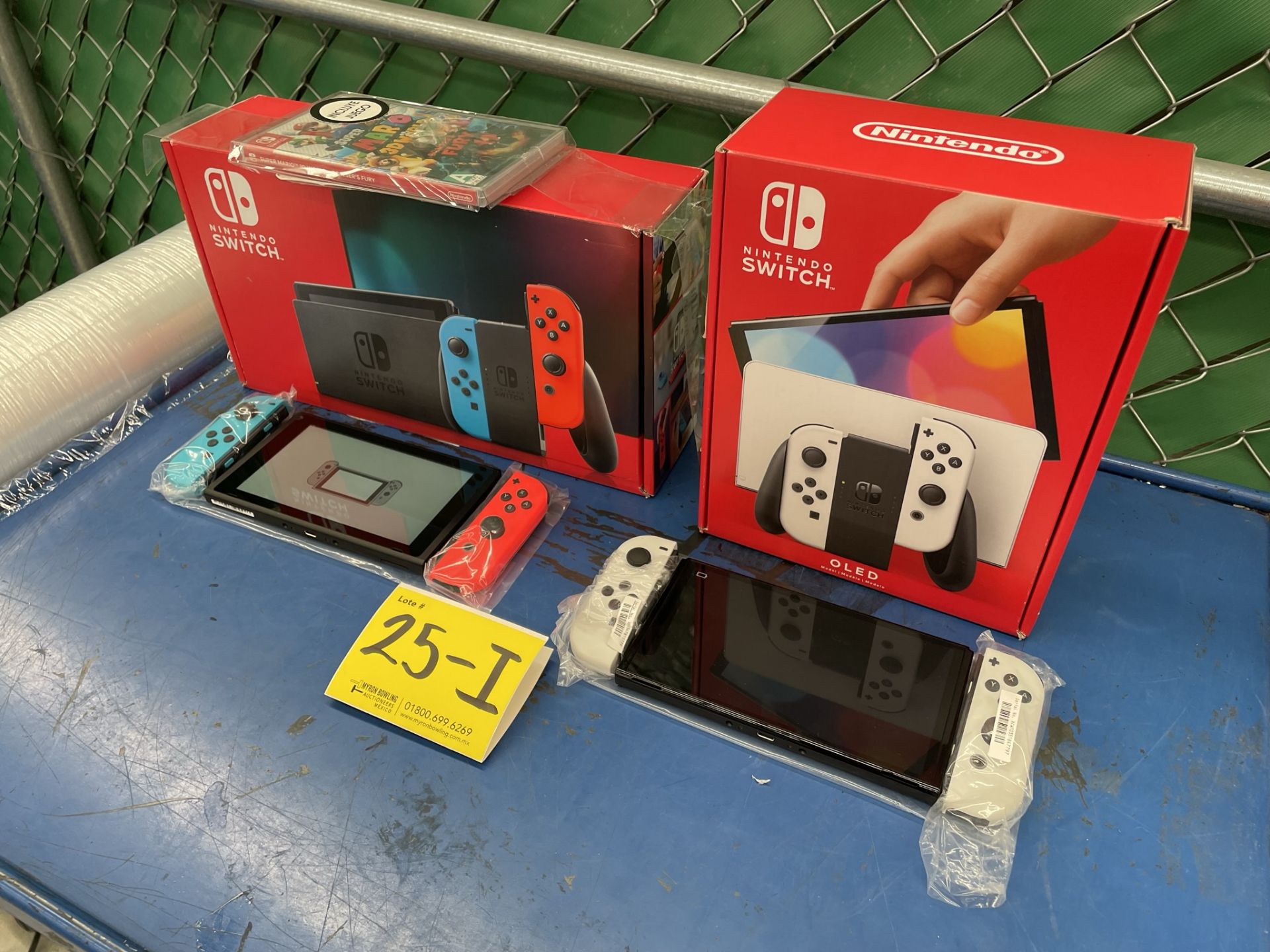 Lote de 2 consolas Nintendo contiene: 1 Consola Marca NINTENDO, Modelo NINTENDO SWITCH, Serie 82580 - Image 3 of 9