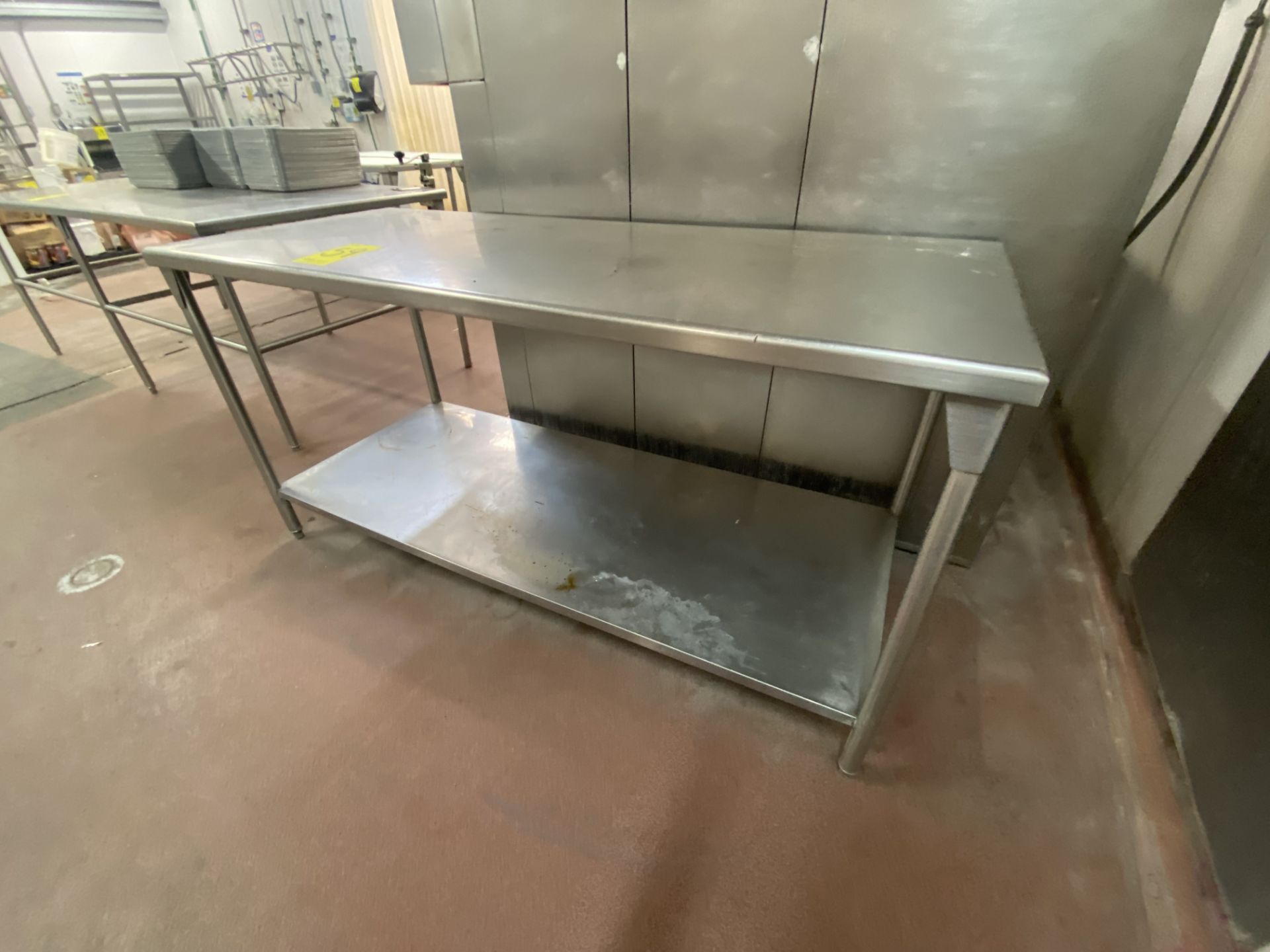 1 Stainless steel work table measures 1.80 x 0.75 x 0.90 mts - Image 4 of 12