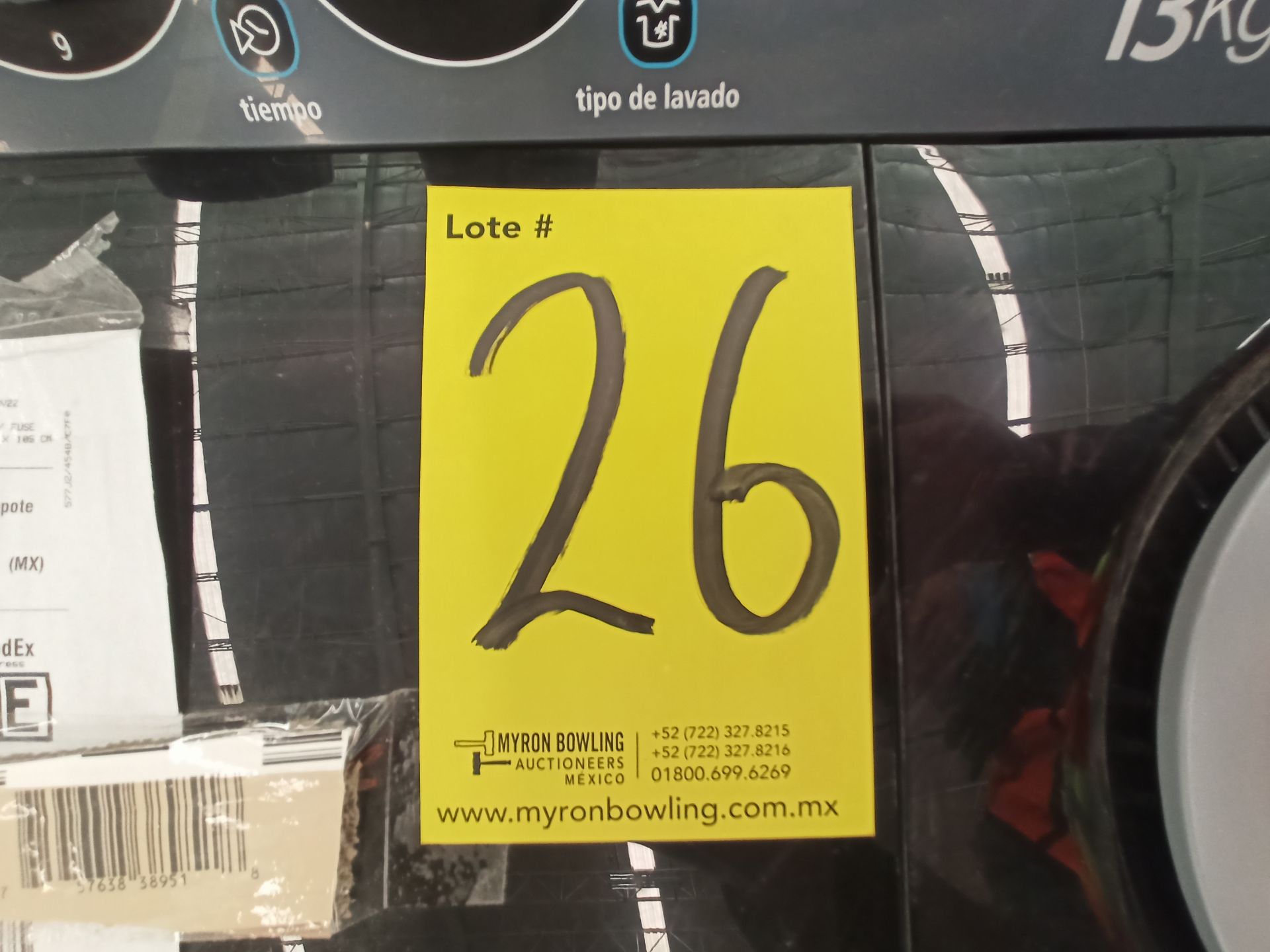 Lote de 3 lavadoras contiene: 1 lavadora de 18 kg Marca HISENSE, Modelo WSA1801P, Serie ND, Color b - Image 7 of 21