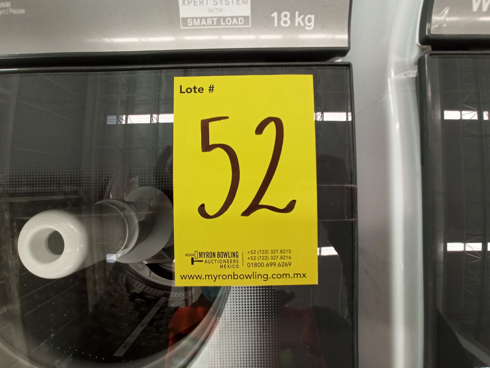 Lote de 2 lavadoras contiene: 1 Lavadora de 18 KG Marca WHIRLPOOL, Modelo 8MWTW1823WJM0, Serie HLB1 - Image 10 of 18