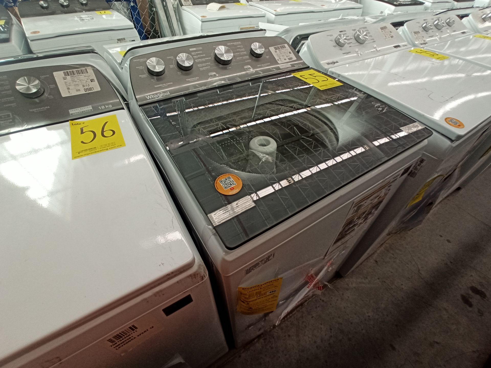 Lote de 2 lavadoras contiene: 1 Lavadora de 22 KG Marca WHIRLPOOL, Modelo 8MWTW2224JWM0, Serie HLB0 - Image 15 of 17