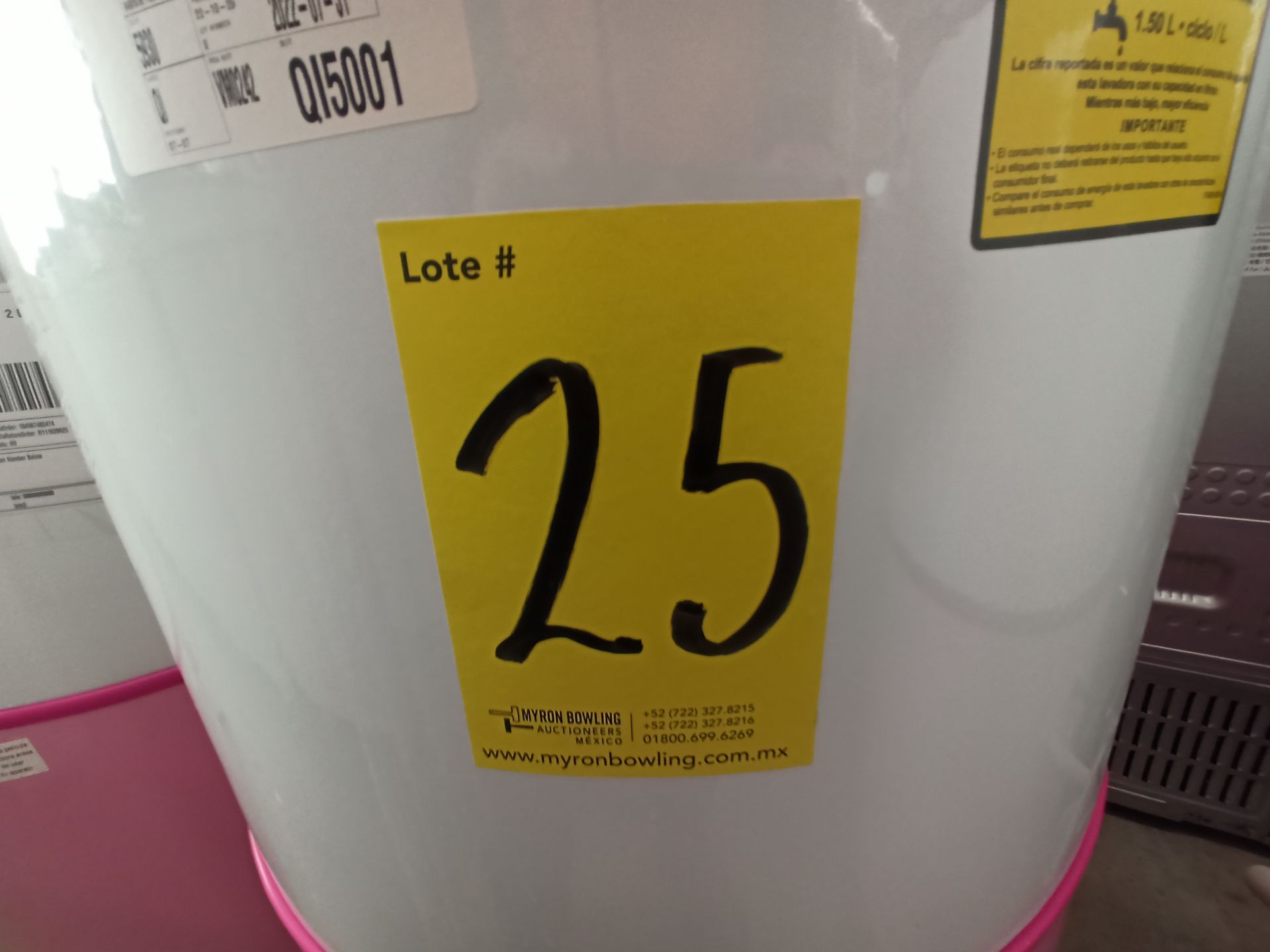 Lote de 3 lavadoras contiene: 1 Lavadora de 22 KG Marca KOBLENZ, Modelo LRK2211A, Serie N/D, Color - Image 27 of 27