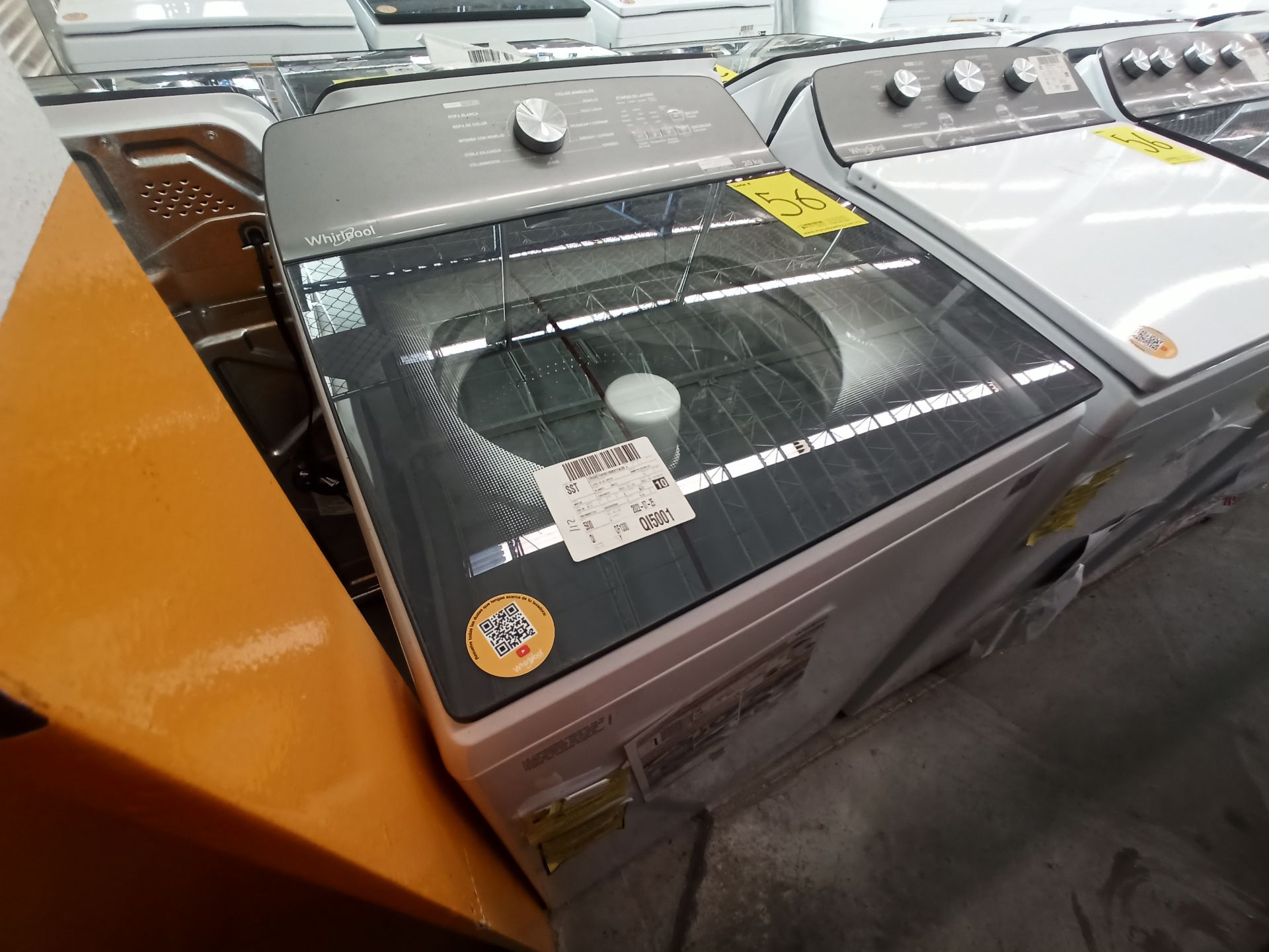 Lote de 2 lavadoras contiene: 1 Lavadora de 20 KG Marca WHIRLPOOL, Modelo 8MWTW2031WJM0, Serie HLB1 - Image 13 of 16