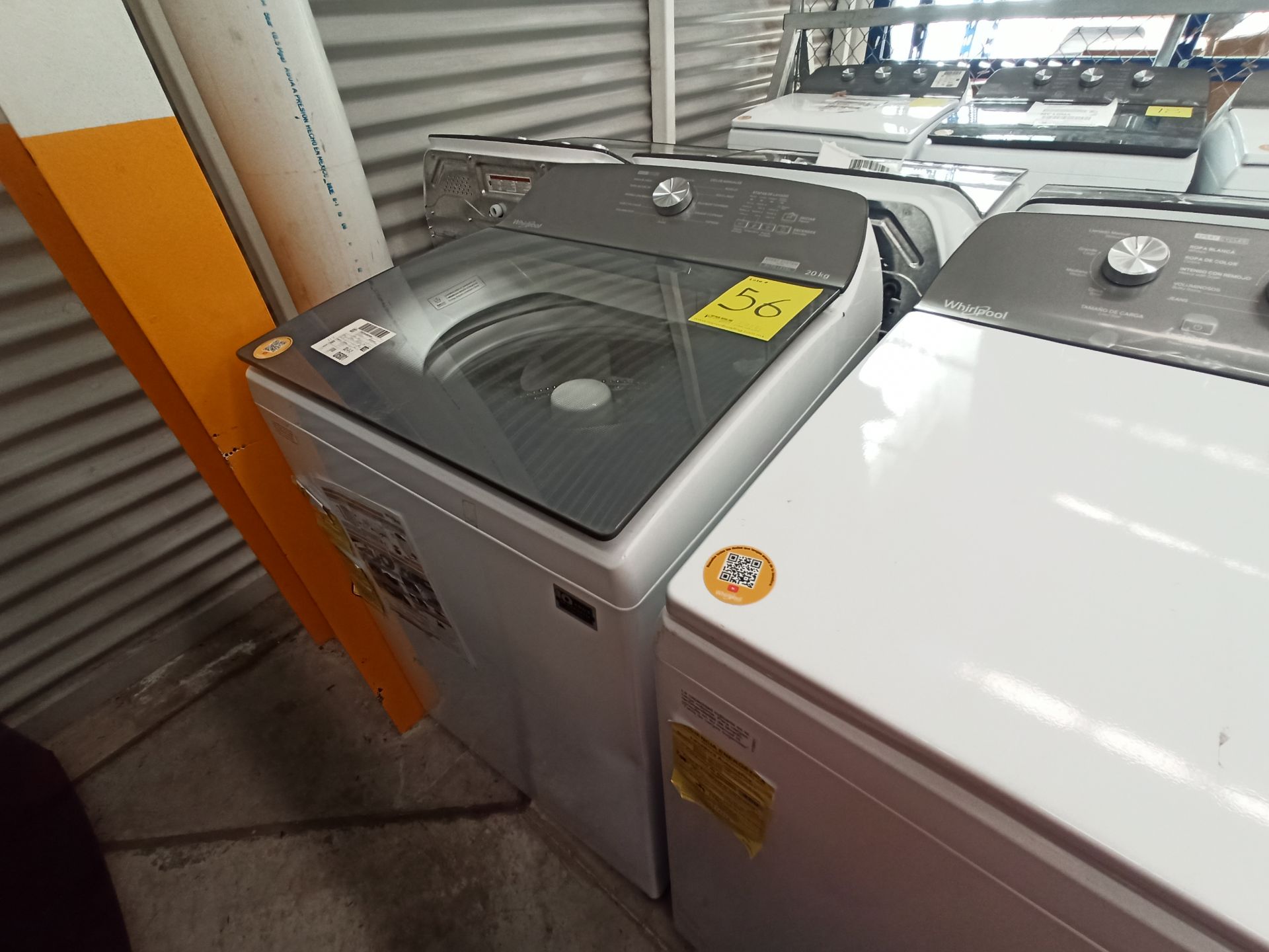 Lote de 2 lavadoras contiene: 1 Lavadora de 20 KG Marca WHIRLPOOL, Modelo 8MWTW2031WJM0, Serie HLB1 - Image 11 of 16