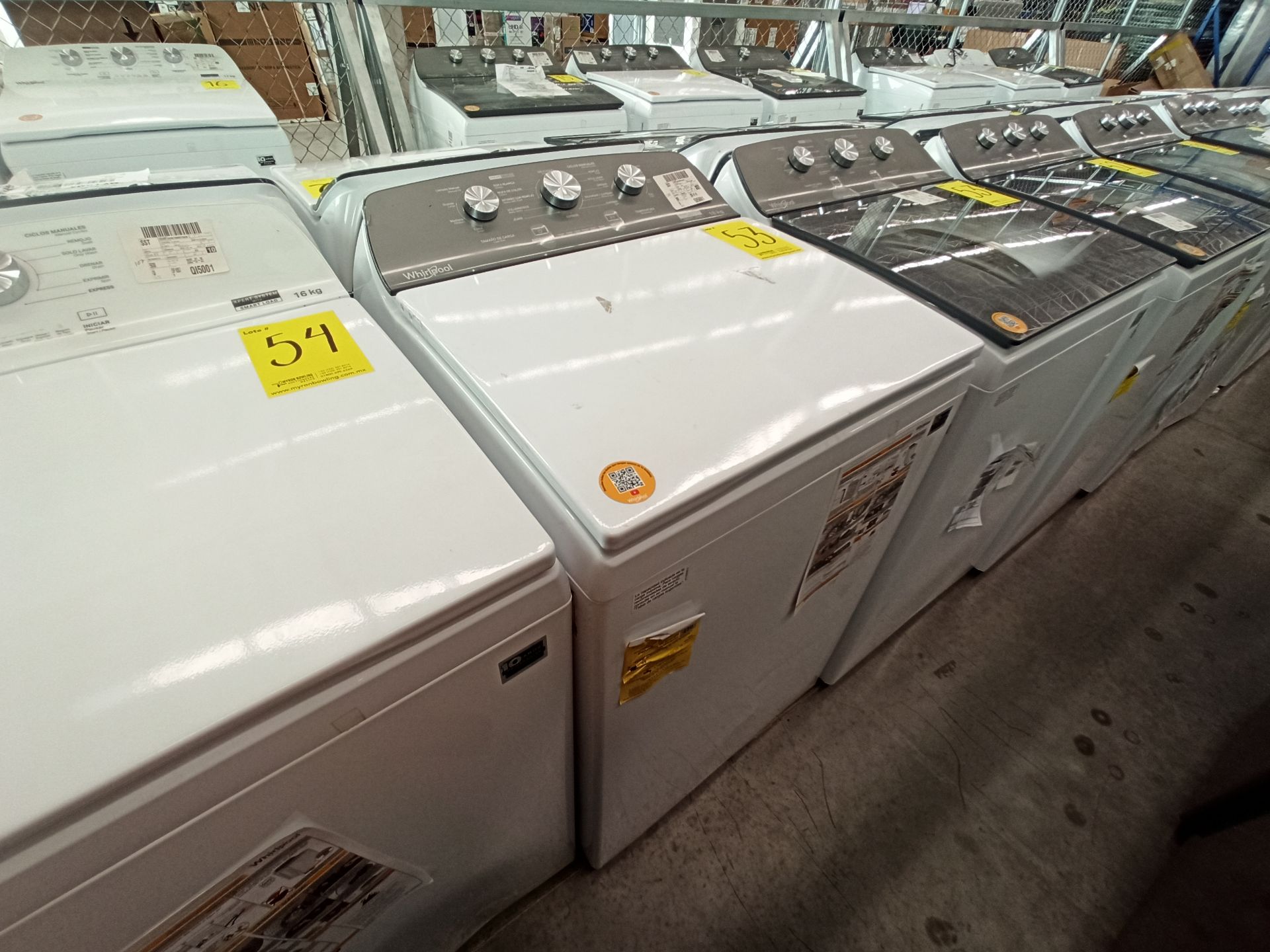 Lote de 2 lavadoras contiene: 1 Lavadora de 18 KG Marca WHIRLPOOL, Modelo 8MWTW1823WJM0, Serie HLB3 - Image 15 of 18