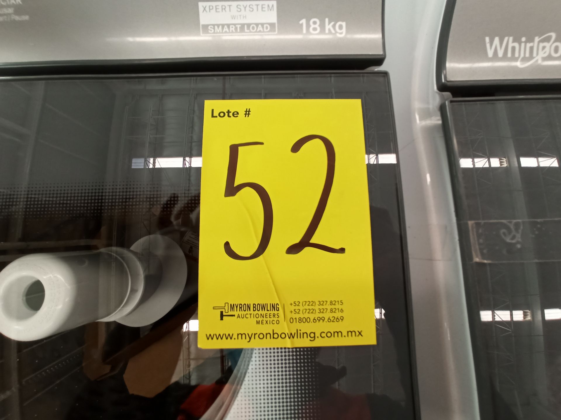 Lote de 2 lavadoras contiene: 1 Lavadora de 18 KG Marca WHIRLPOOL, Modelo 8MWTW1823WJM0, Serie HLB1 - Image 18 of 18