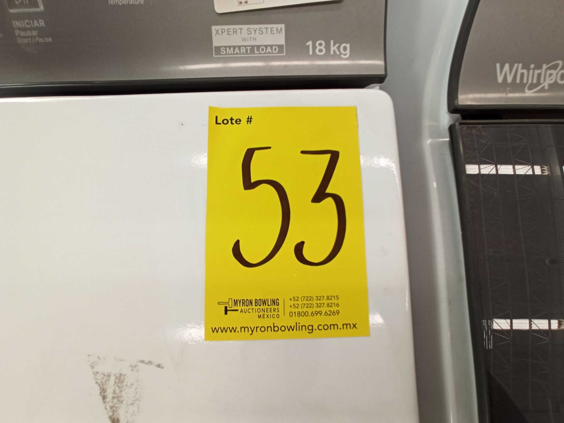 Lote de 2 lavadoras contiene: 1 Lavadora de 18 KG Marca WHIRLPOOL, Modelo 8MWTW1823WJM0, Serie HLB3 - Image 18 of 18