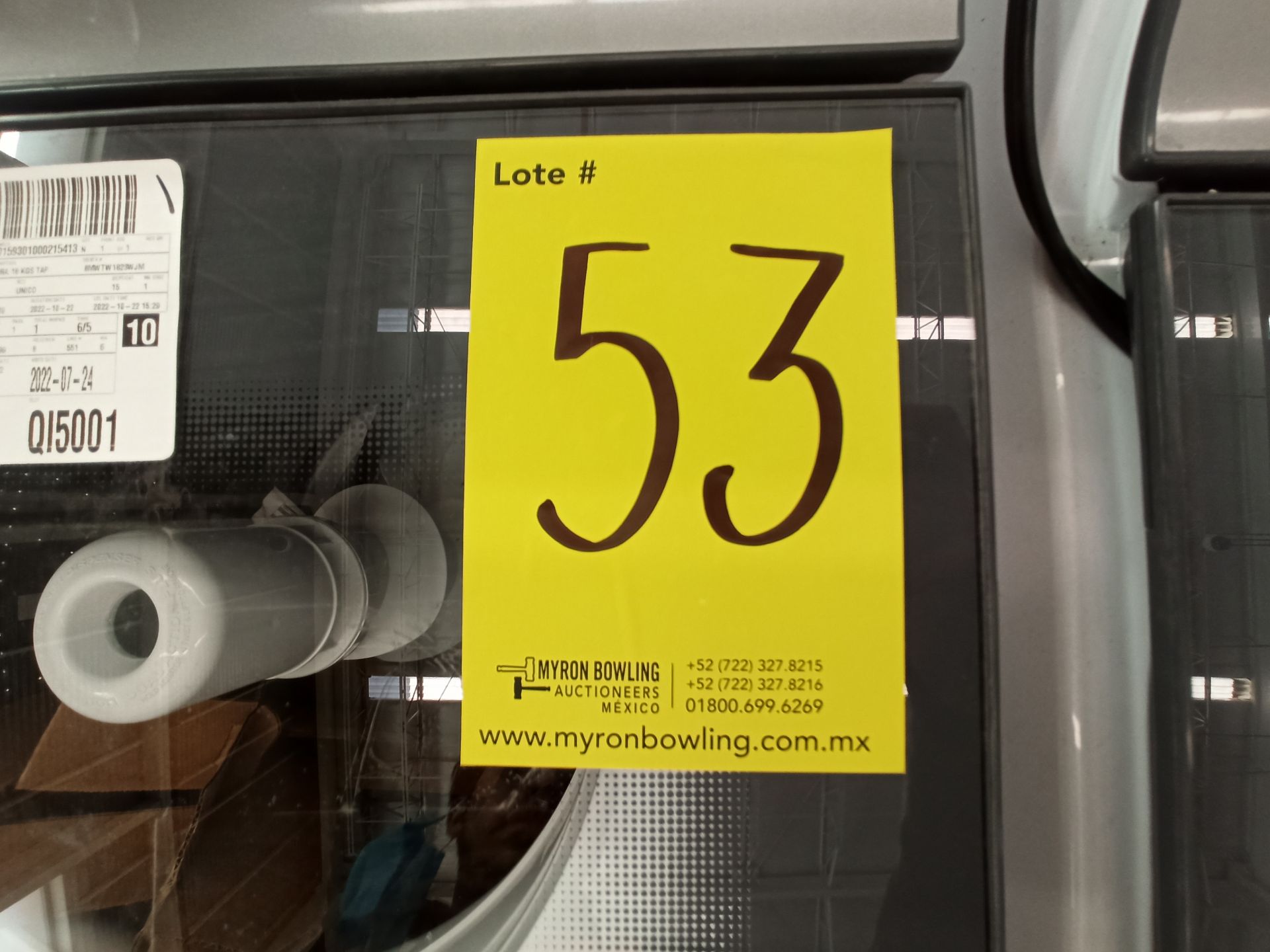 Lote de 2 lavadoras contiene: 1 Lavadora de 18 KG Marca WHIRLPOOL, Modelo 8MWTW1823WJM0, Serie HLB3 - Image 9 of 18