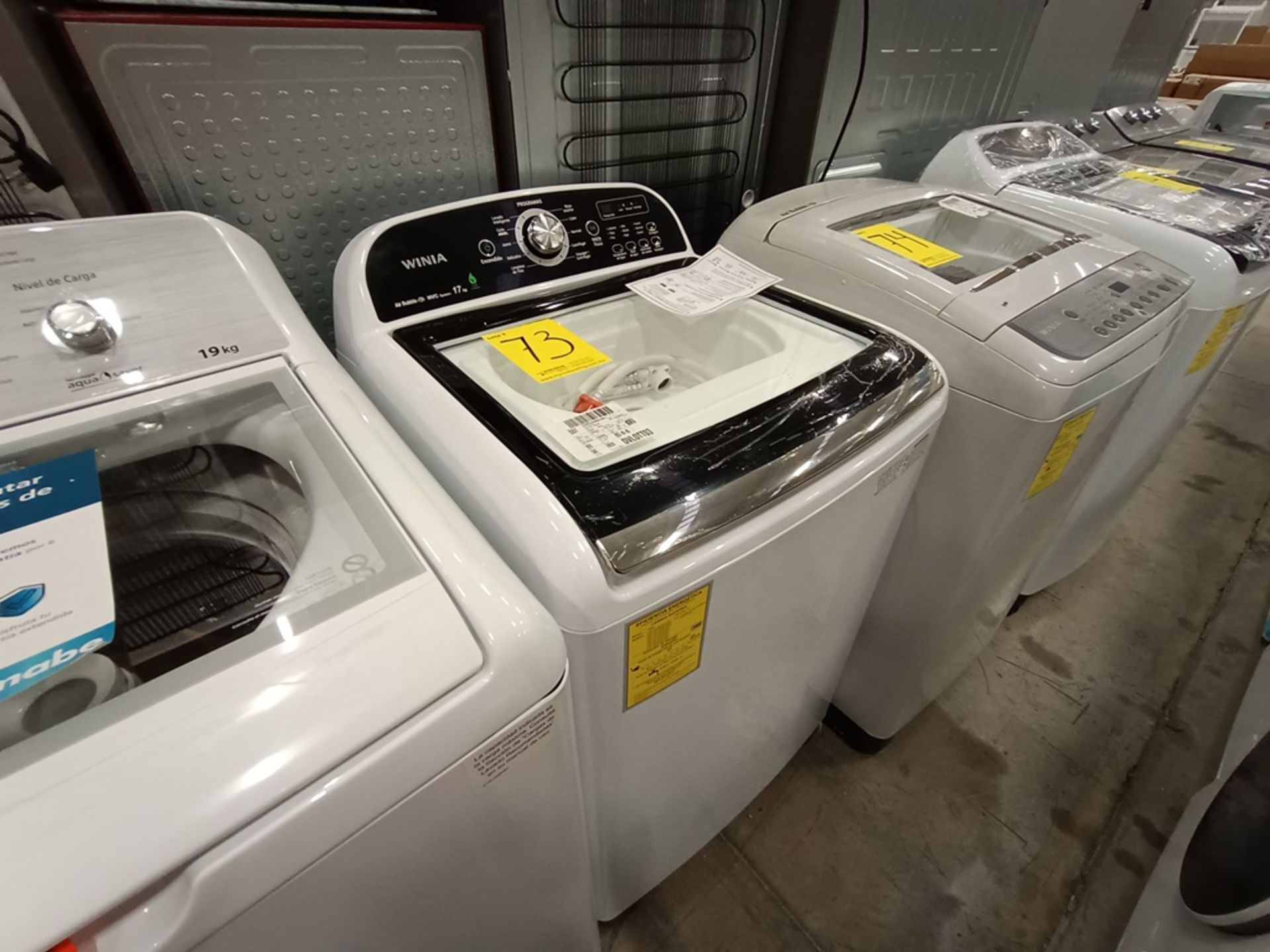 Lote de 2 Lavadoras contiene: 1 lavadora de 19 kg Marca MABE, Modelo LMA79113VBAB03, Serie S73629, - Image 15 of 18