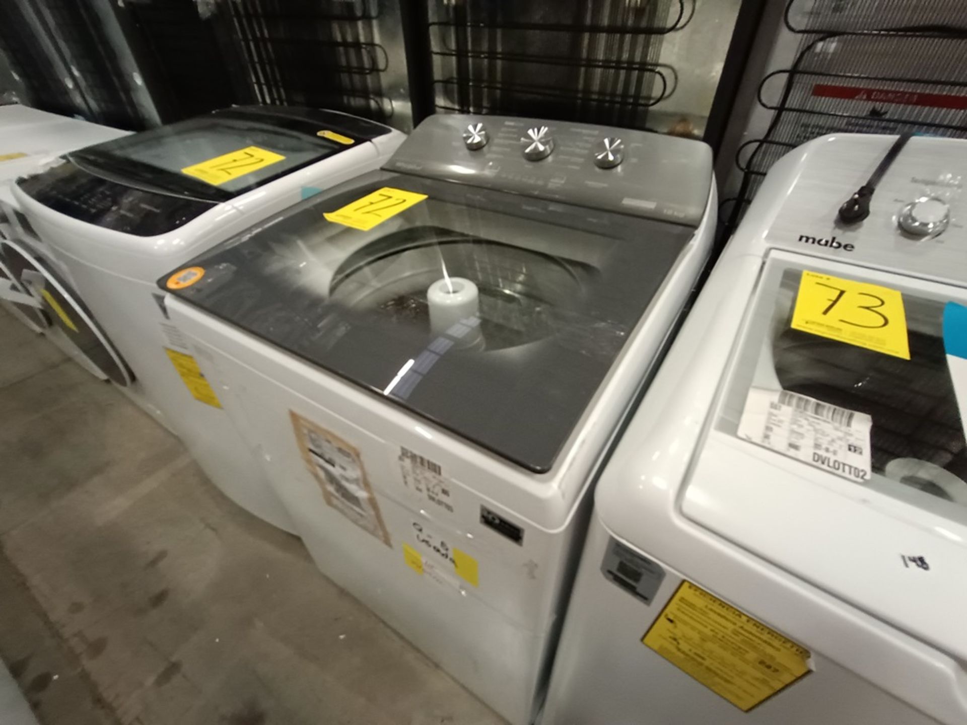 Lote de 2 Lavadoras contiene: 1 lavadora de 19 kg Marca LG, Modelo WT19WSBP, Serie C0X558, Color Bl - Image 12 of 18