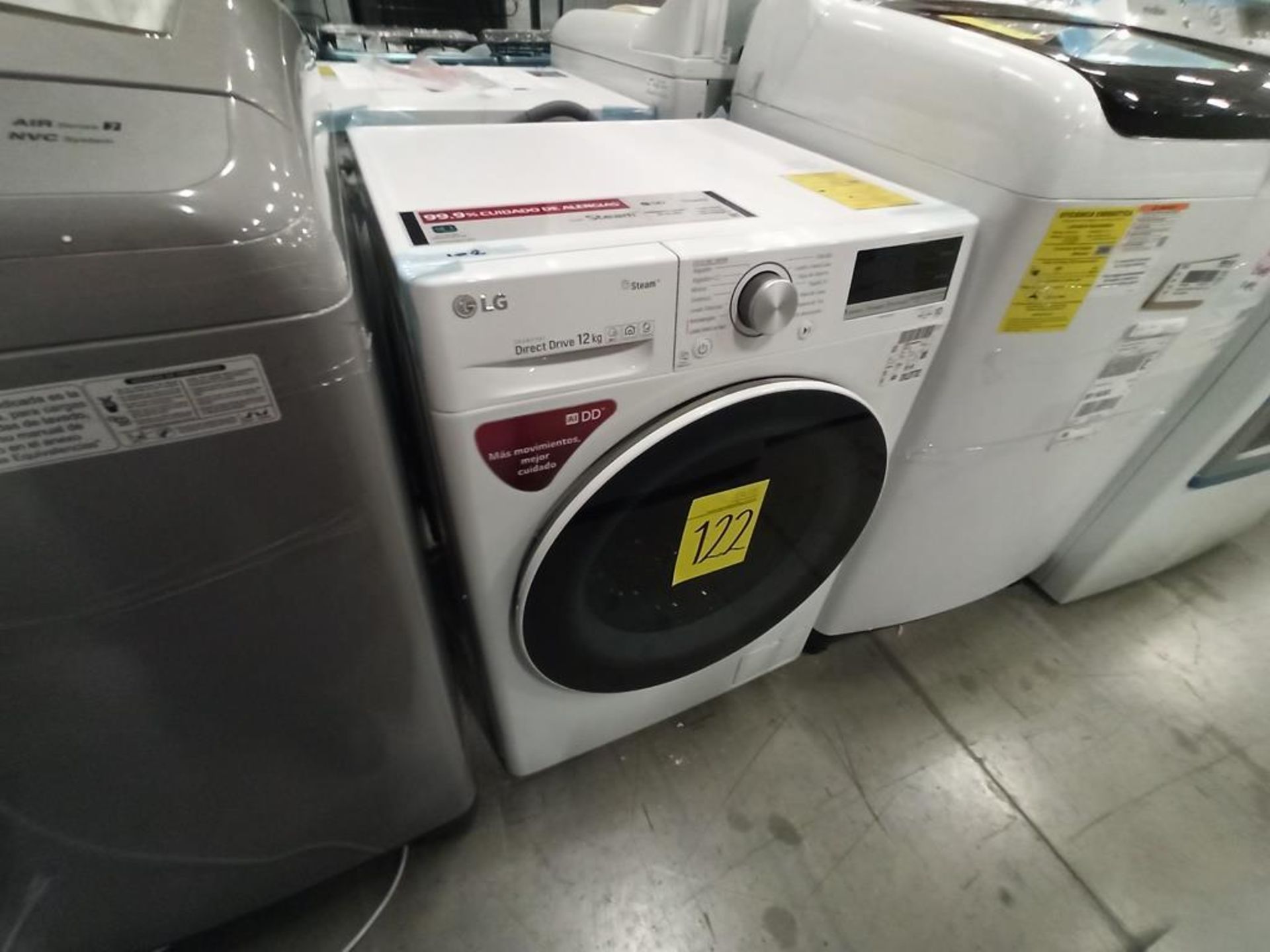 Lote de 2 Lavadoras contiene: 1 lavadora de 18 kg Marca WINIA, Modelo DWFDG361AGG1, Serie 250122, C - Image 13 of 18