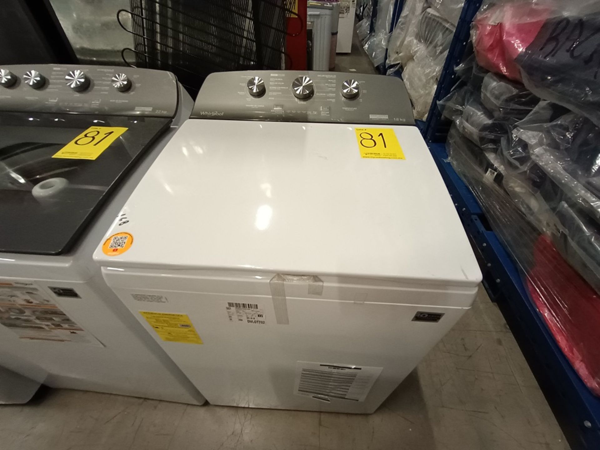 Lote de 2 Lavadoras contiene: 1 lavadora de 22 kg Marca WHIRPOOL, Modelo 8MWTW2224WJM0, Serie HLB40 - Image 12 of 19