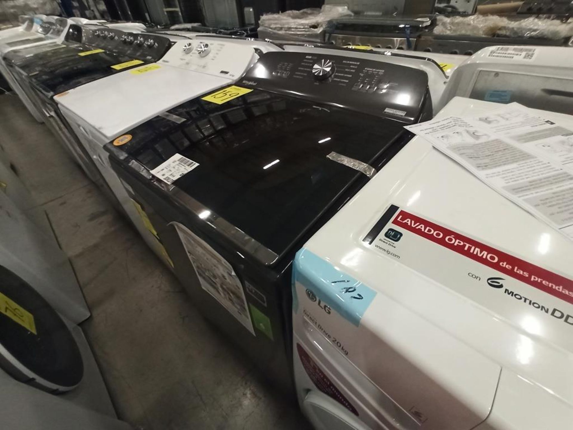 Lote de 2 lavadoras contiene: 1 lavadora de 24kg Marca WHIRPOOL, Modelo 8MWTWLA41WJG0, SerieHLB3888 - Image 6 of 18