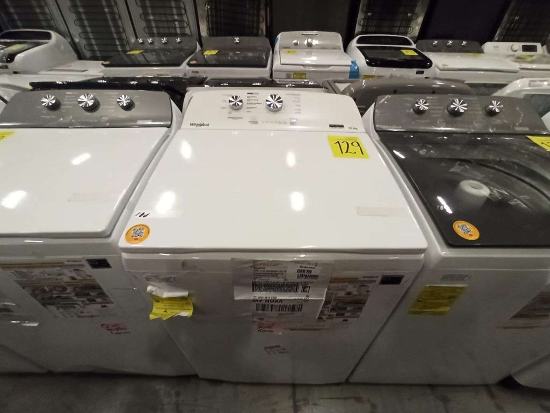 Lote de 2 Lavadoras contiene: 1 lavadora de 18 kg Marca WHIRPOOL, Modelo 8MWTW1823WJM0