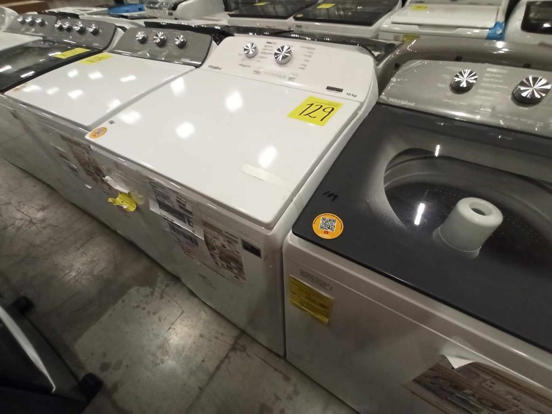 Lote de 2 Lavadoras contiene: 1 lavadora de 18 kg Marca WHIRPOOL, Modelo 8MWTW1823WJM0 - Image 3 of 18