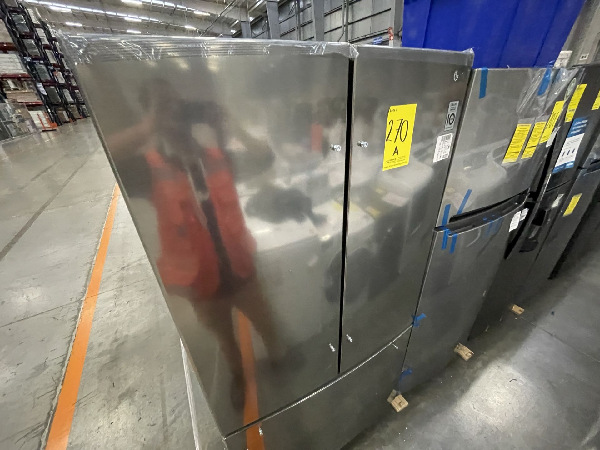 (EQUIPO NUEVO) 1 Refrigerador Marca LG, Modelo GM29BP, Serie LGM237, Color Gris, LB- 623228 (Nuevo, - Image 6 of 8