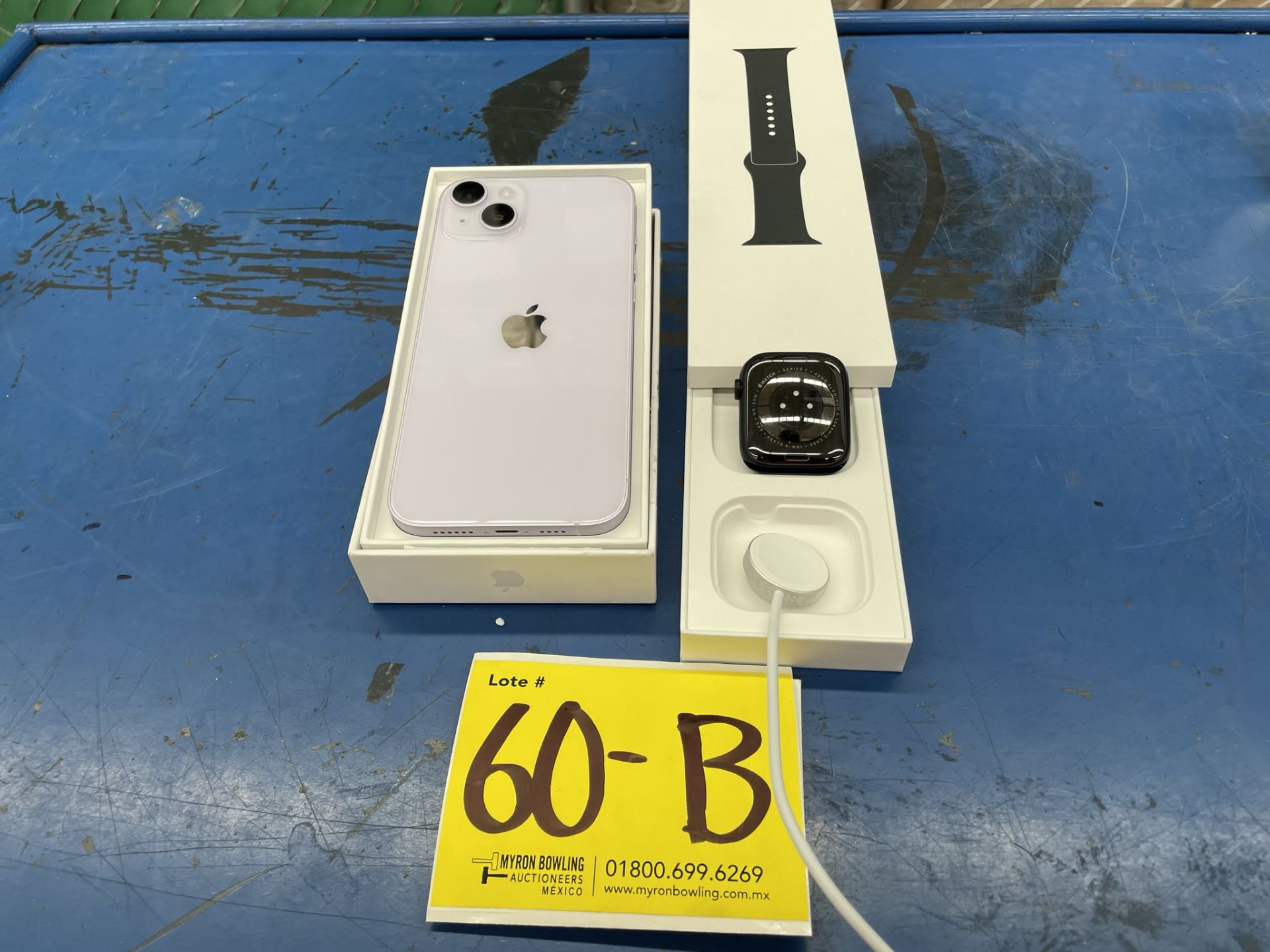 (EQUIPO NUEVO) Lote De 1 Iphone + 1 Apple Watch Contiene: 1 Iphone Marca APPLE, Modelo 14 PLUS A288 - Image 4 of 9