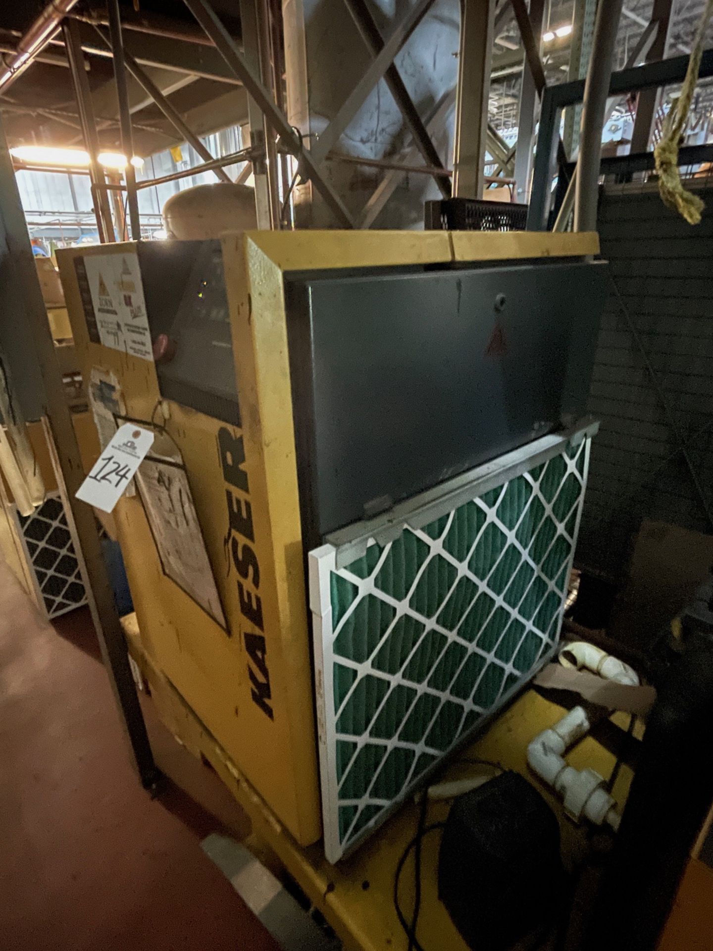 Kaeser Air Dryer on Platform with Storage Tank Beneath | Rig Fee $500 - Image 2 of 5