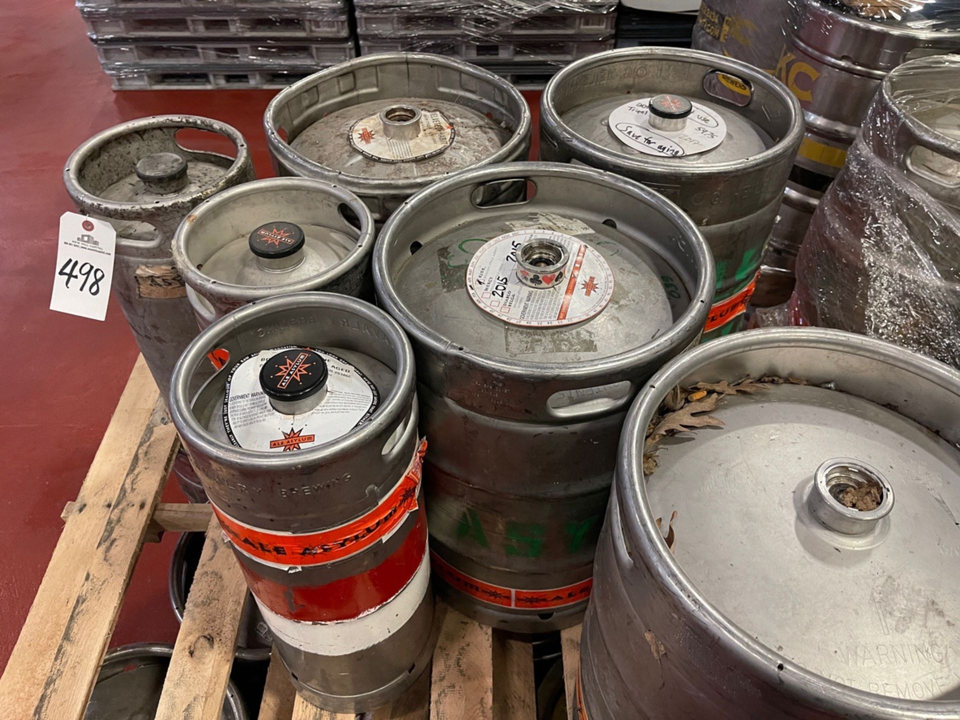 Lot of Misc. Kegs, Approx. 20 Sixtels and 30 Half Barrels | Rig Fee $100 - Image 2 of 4