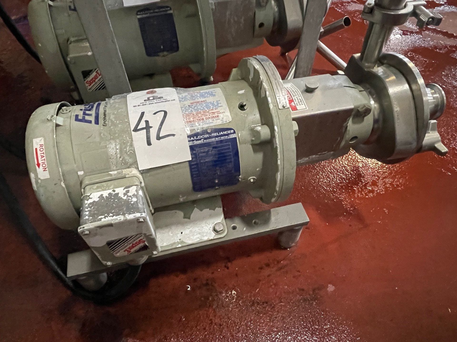 Fristam Centrifugal Transfer Pump, 3 HP Baldor Reliance Motor | Rig Fee $100 - Image 4 of 4