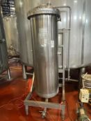 Crepaco Stainless Steel Filter, Approx. 26" Diameter and 8'2" Height, S/N D-1749