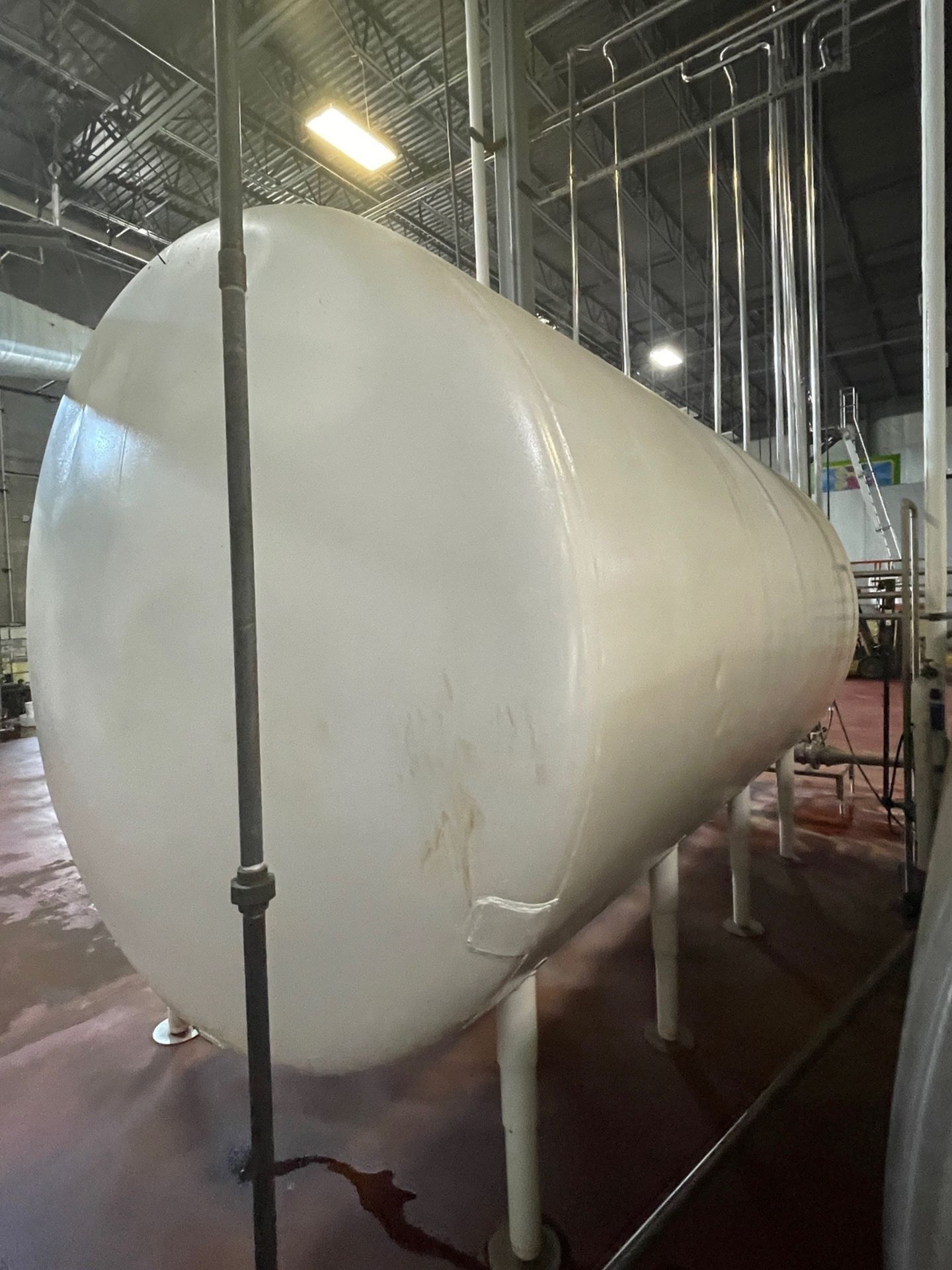 Stainless Steel Hot Liquor Tank, Approx. 9' Diameter and 15' Long | Rig Fee $1500 - Image 3 of 5